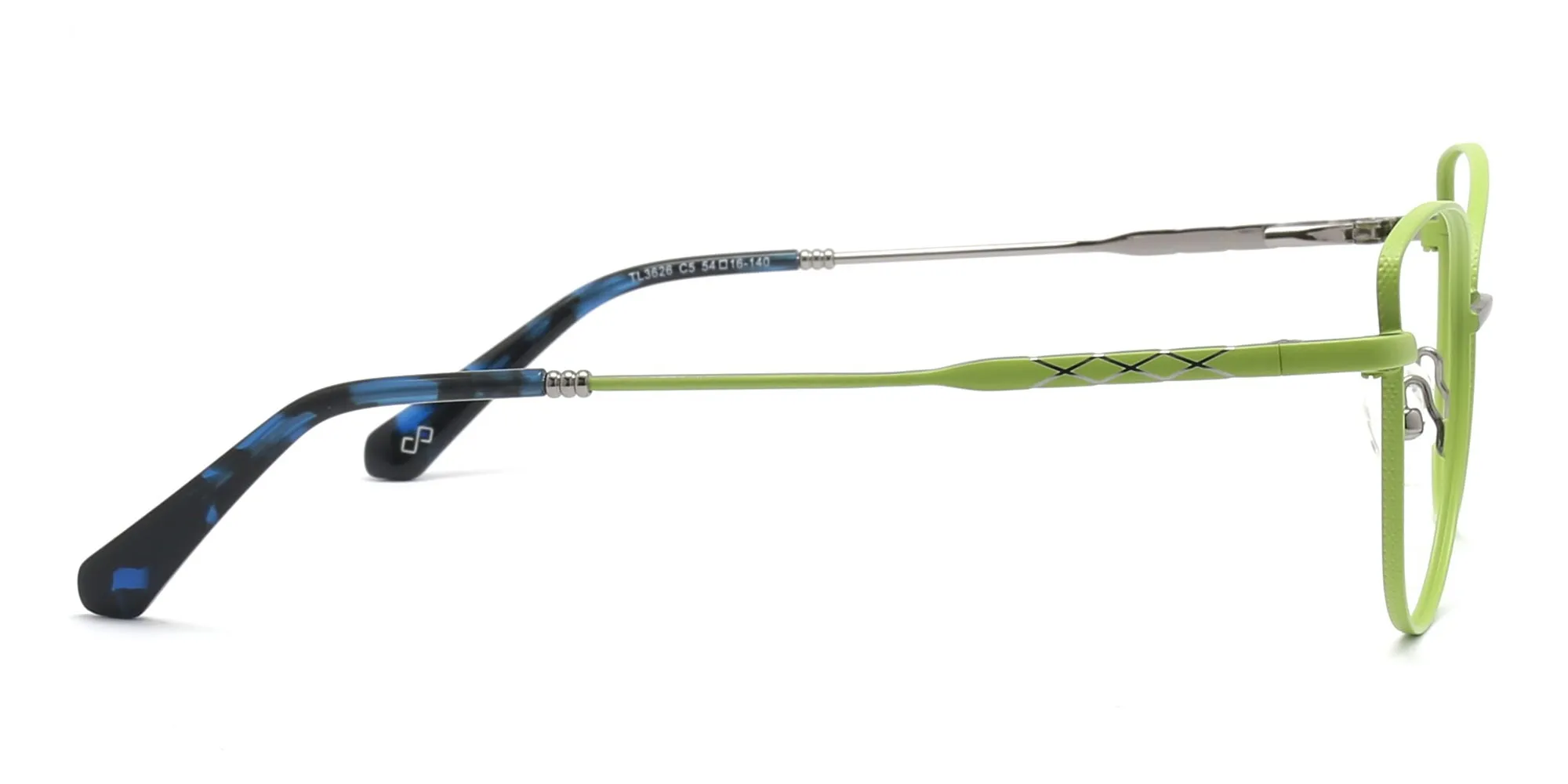 Dalton Cat Eye Dark Green Glasses-2
