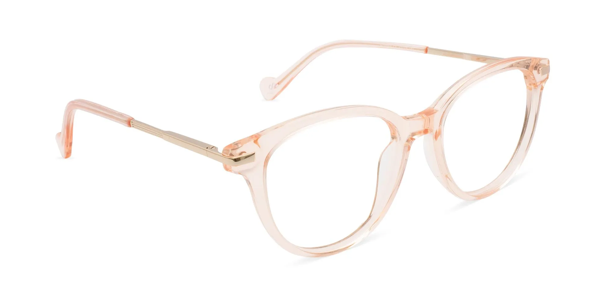 Orange Frame Glasses-2