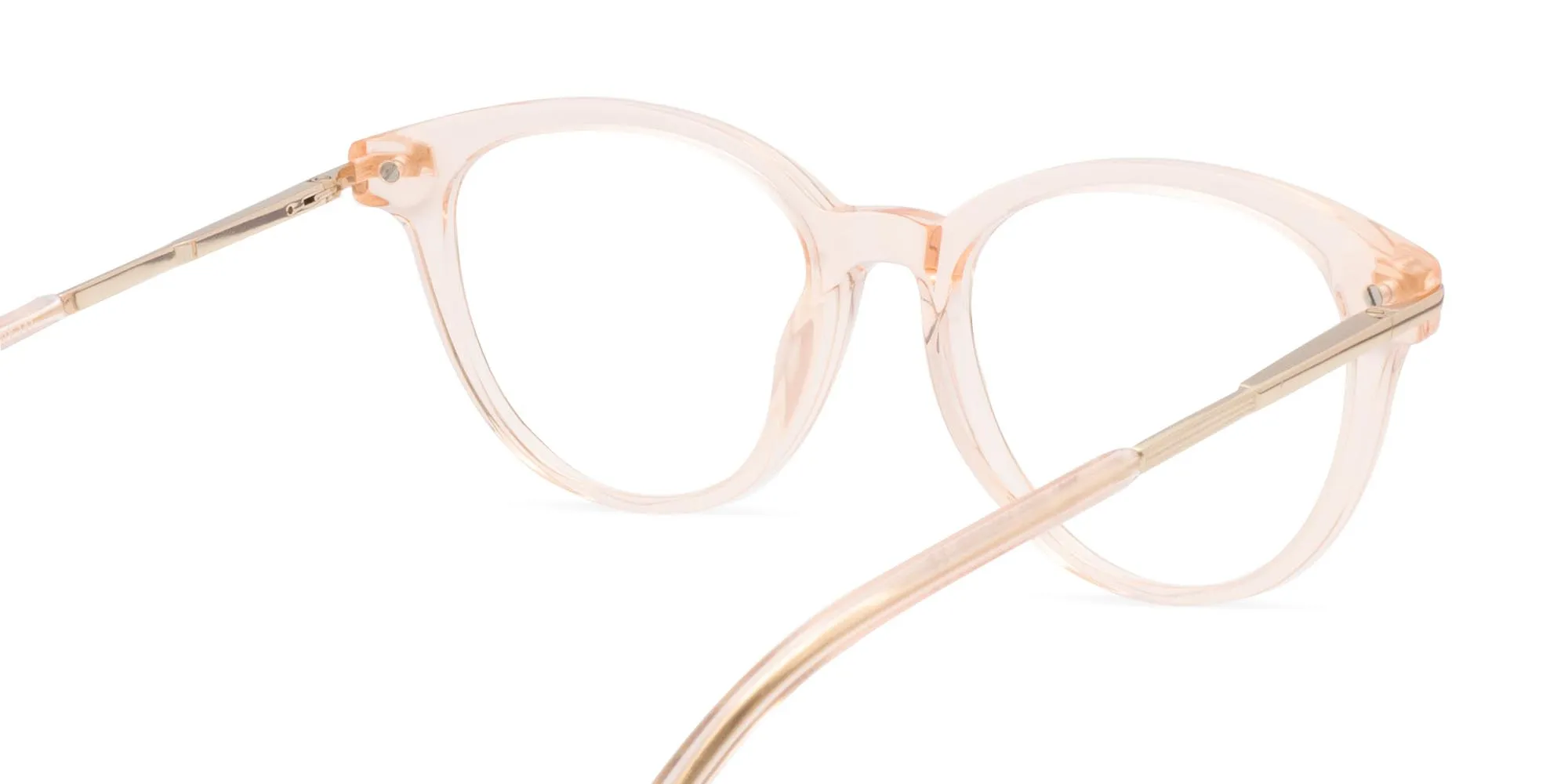 Orange Frame Glasses-2