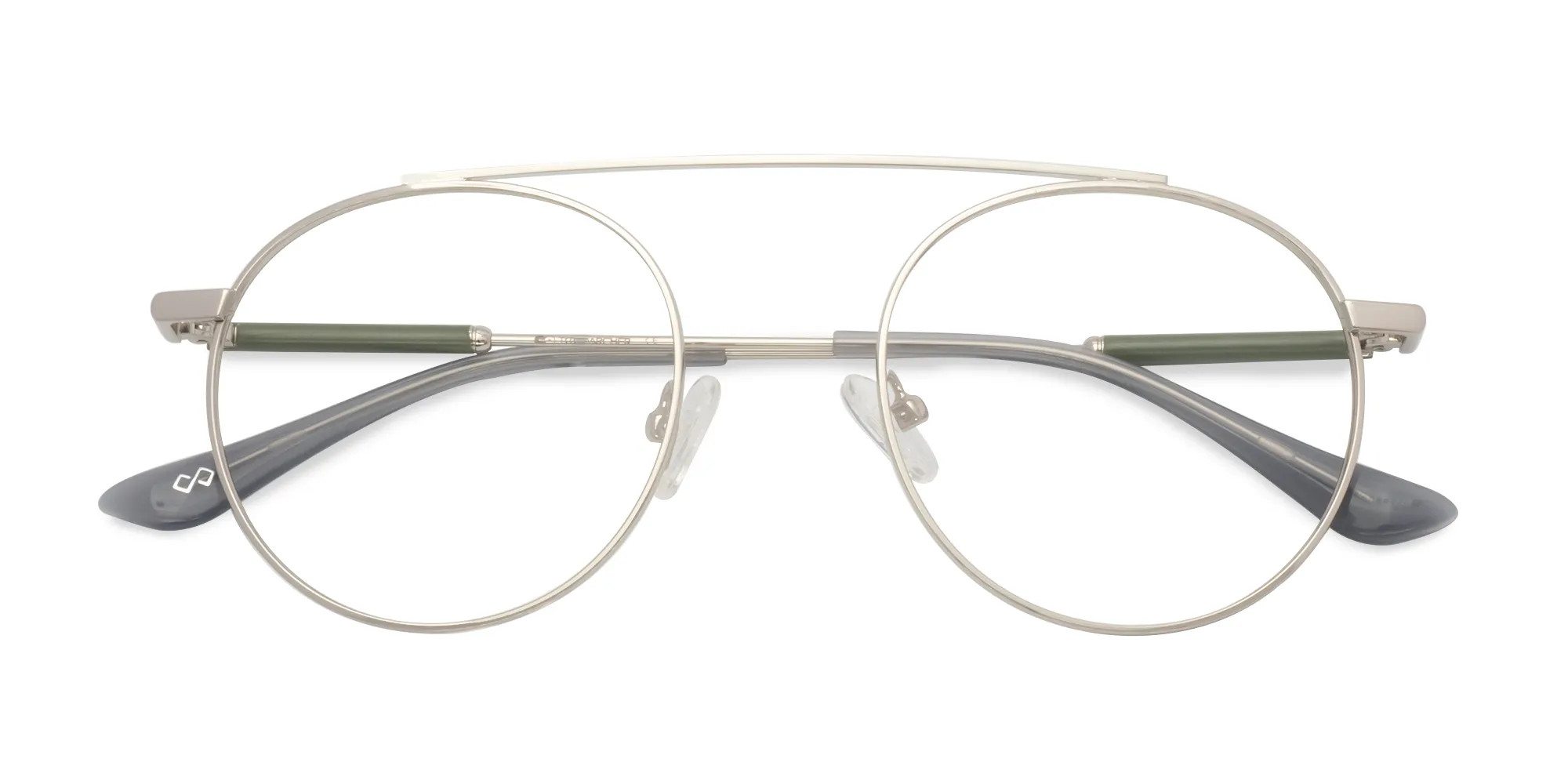Silver Round Frame Single Bridge-2