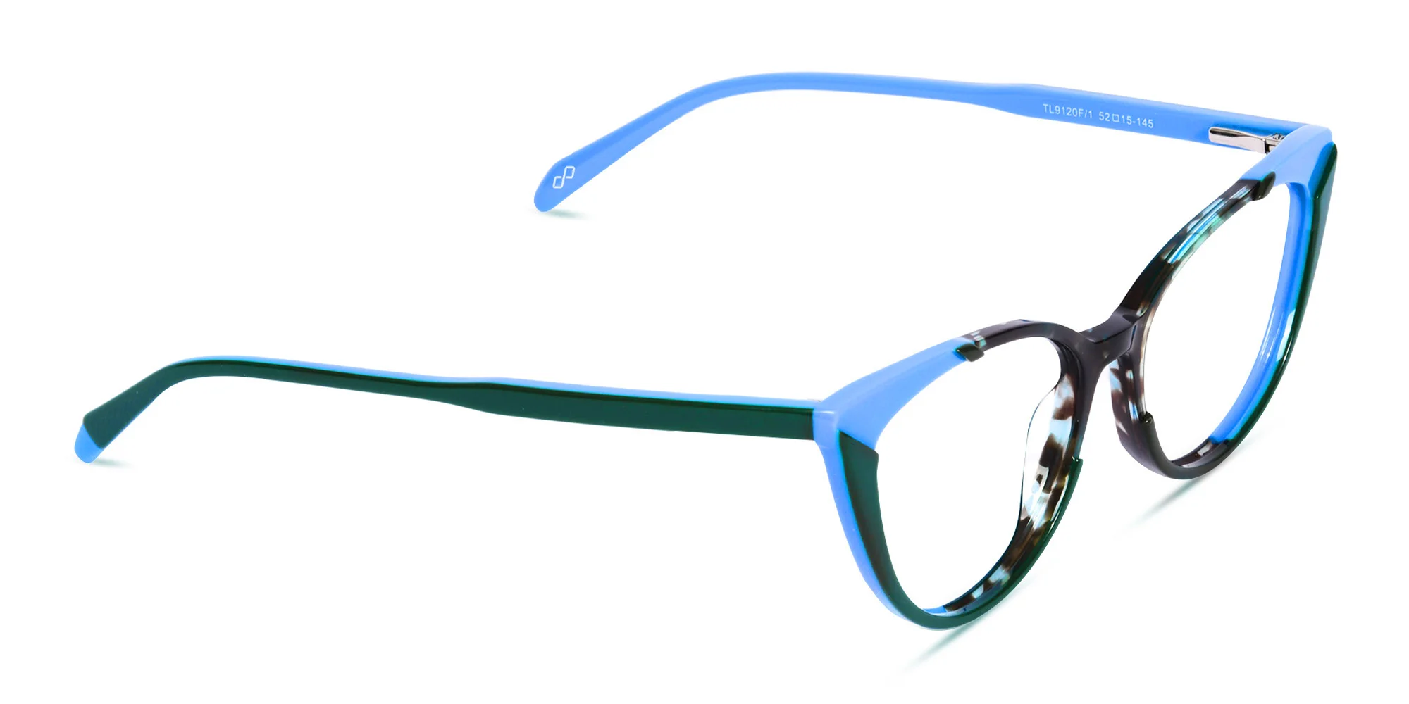 Green Cat Eye Glasses-2