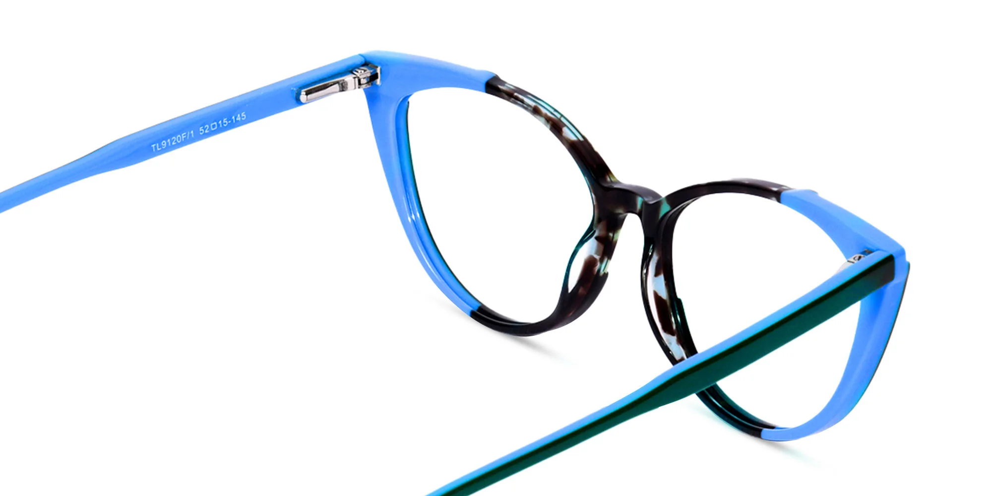 Green Cat Eye Glasses-5