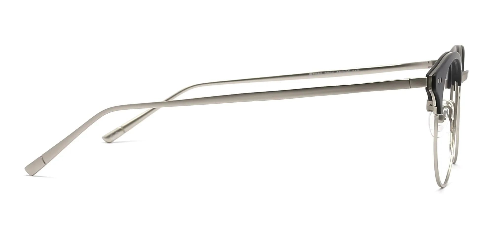 Round Horn Rimmed Glasses-2