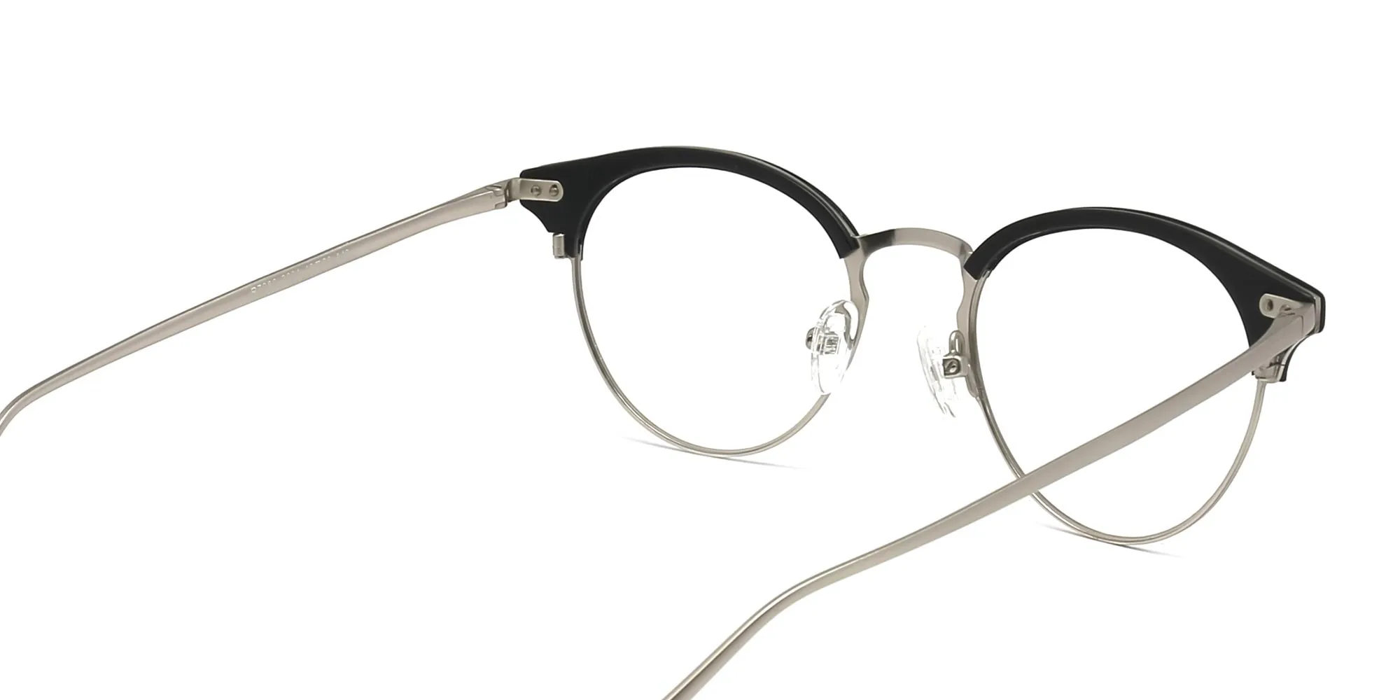 Round Horn Rimmed Glasses-2