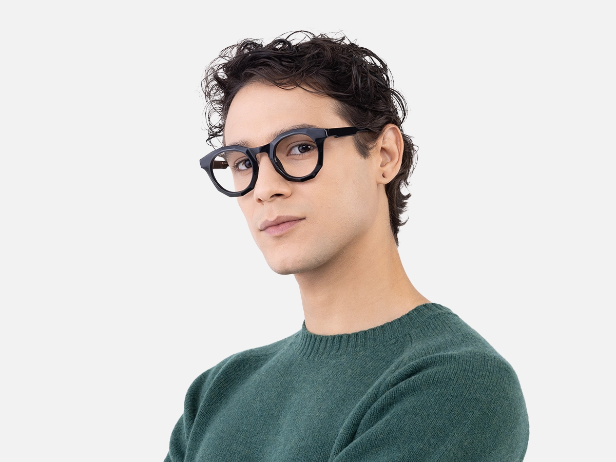 Black Keyhole Glasses 42