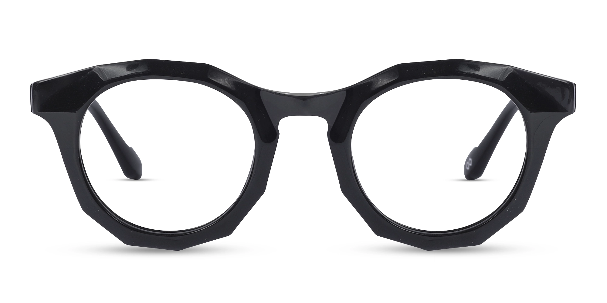 Black Keyhole Glasses 1