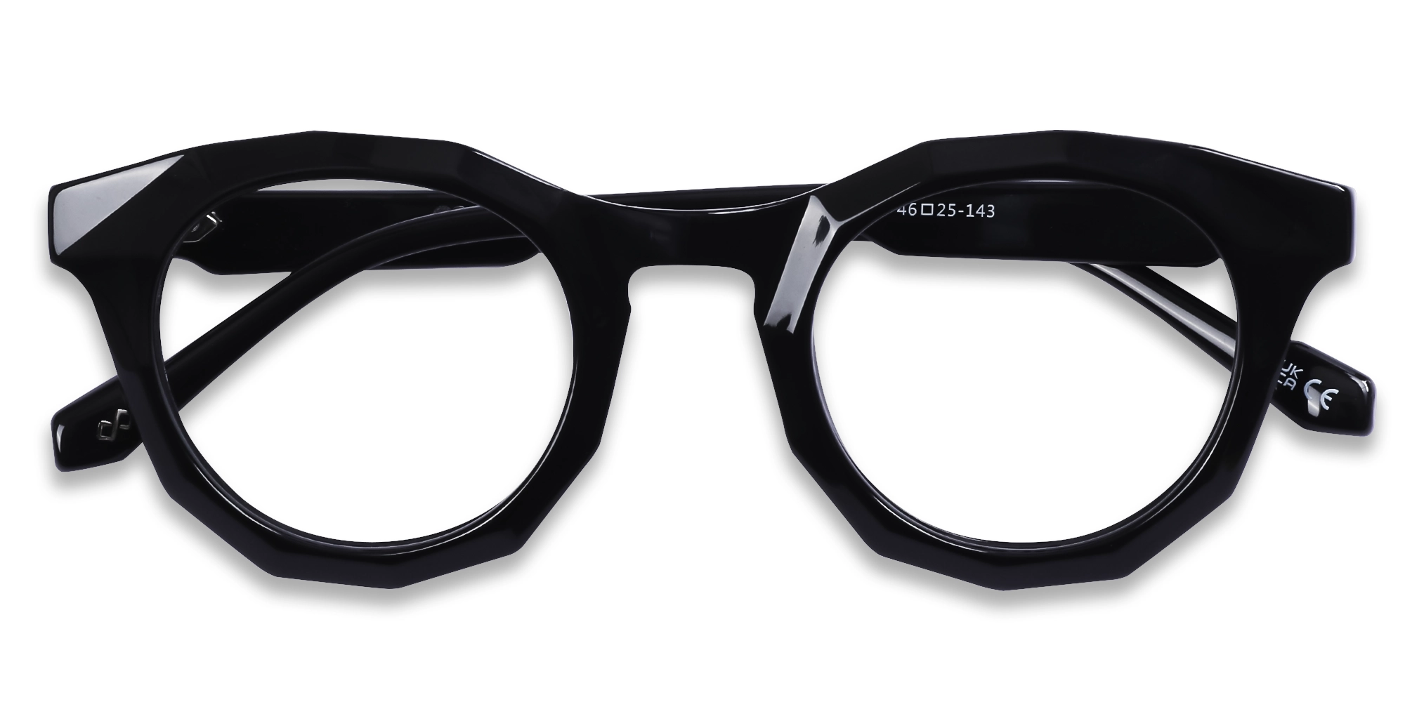 Black Keyhole Glasses 5