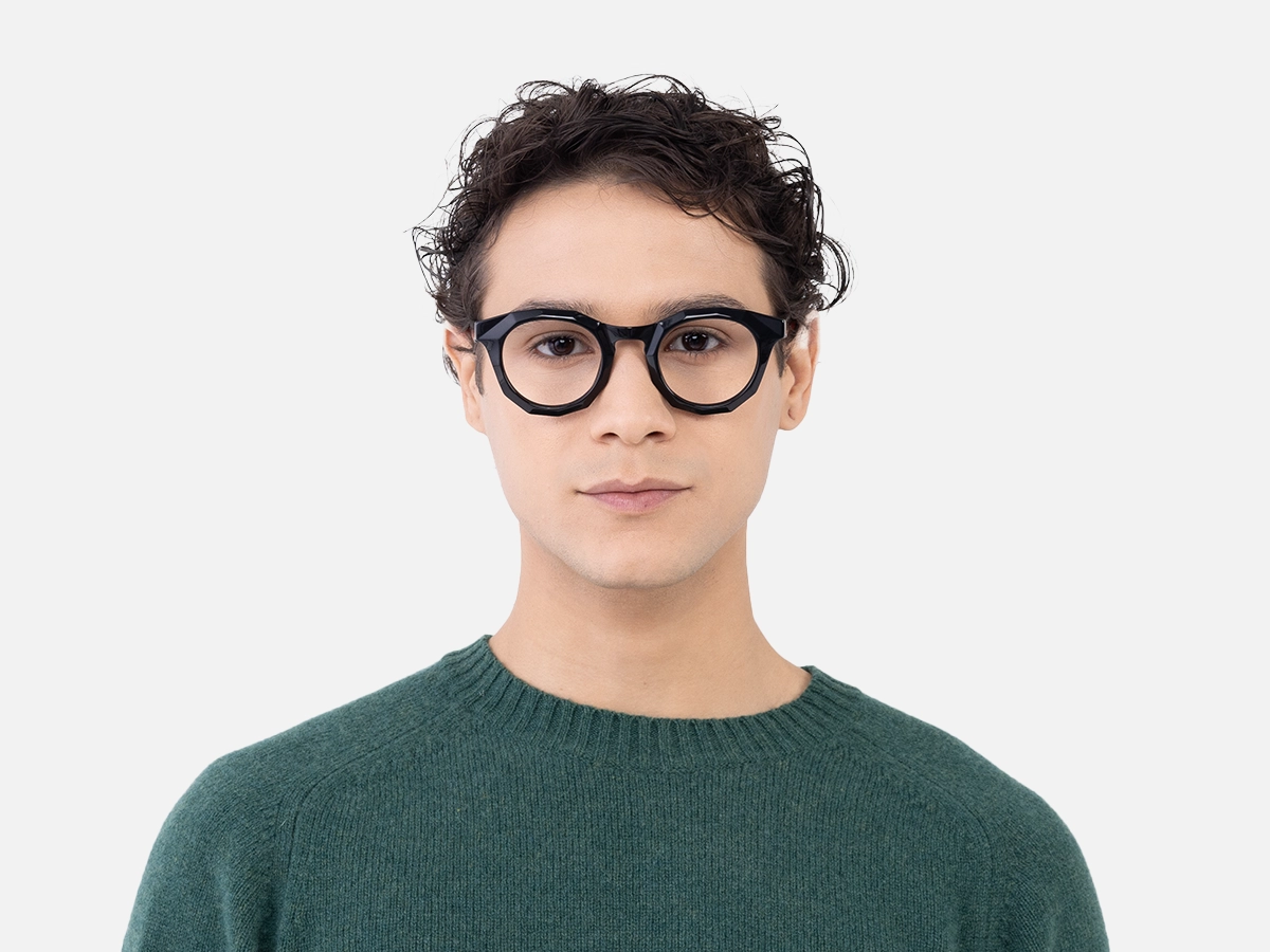 Black Keyhole Glasses 41