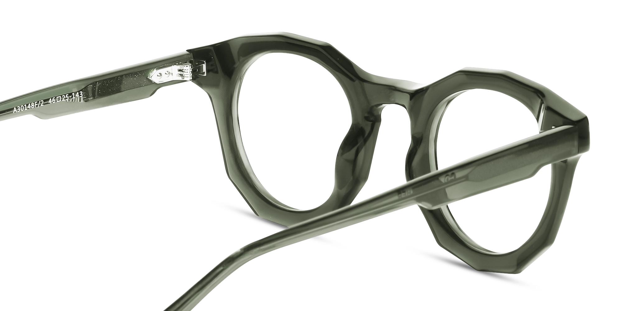 Dark Green Eyeglasses. 5