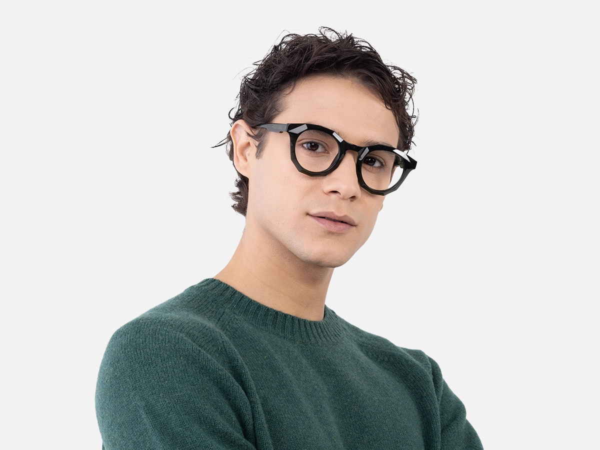 Dark Green Eyeglasses 43