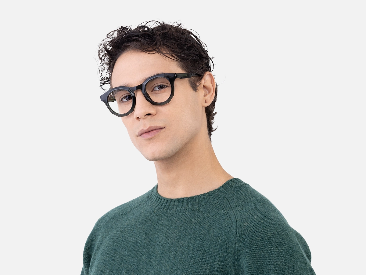 Dark Green Eyeglasses 42