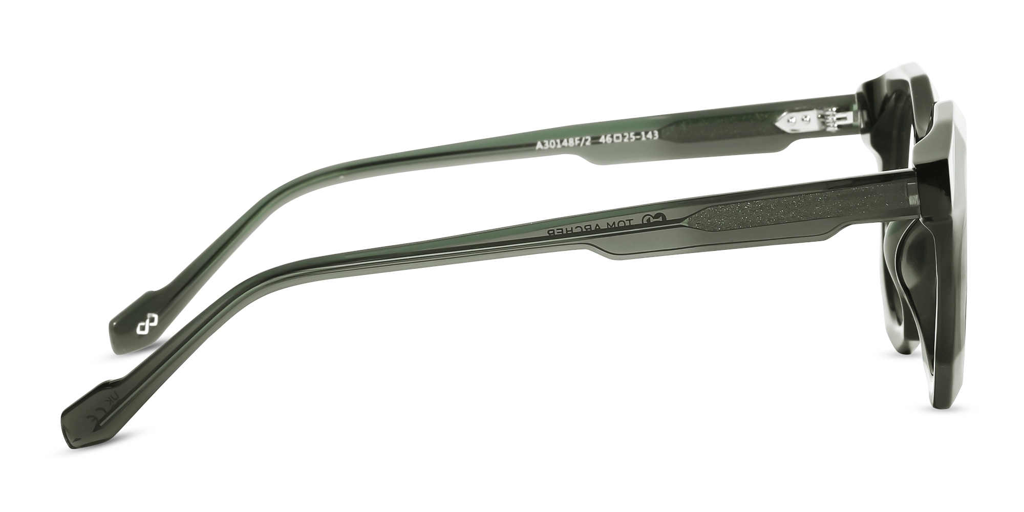 Dark Green Eyeglasses 4