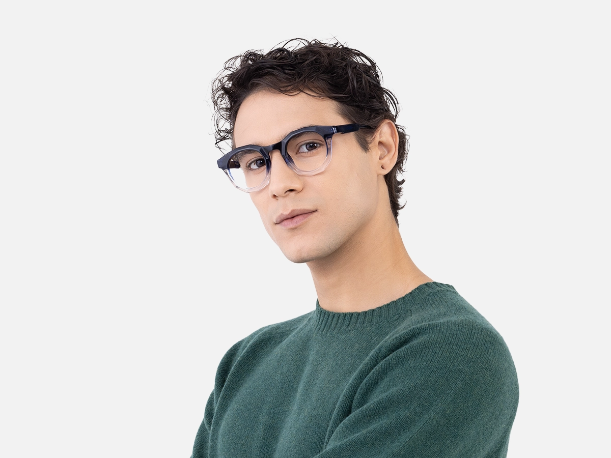 Clear Blue Glasses 42