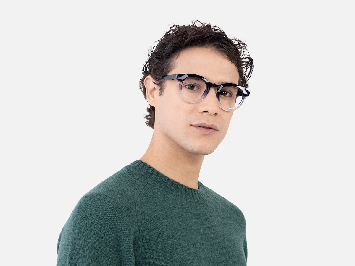 Clear Blue Glasses 43