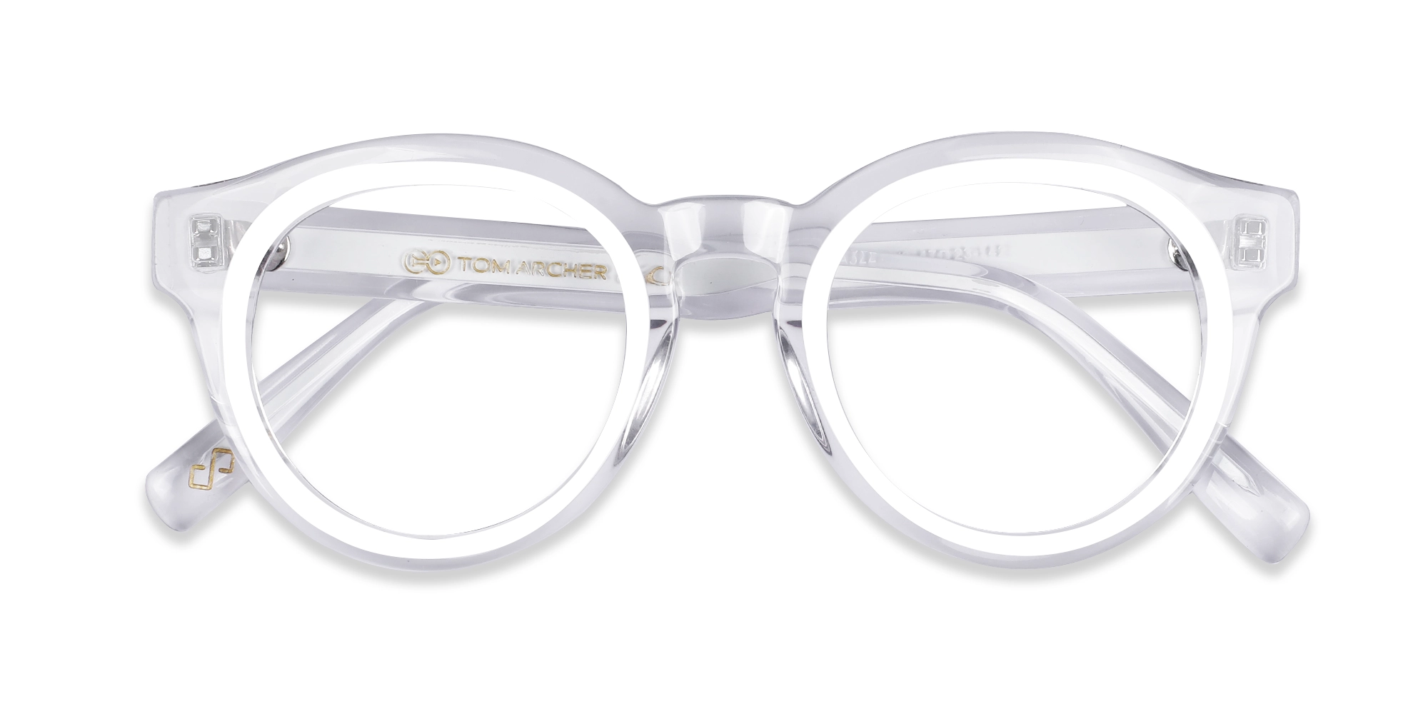 Clear Oval Glasses 6