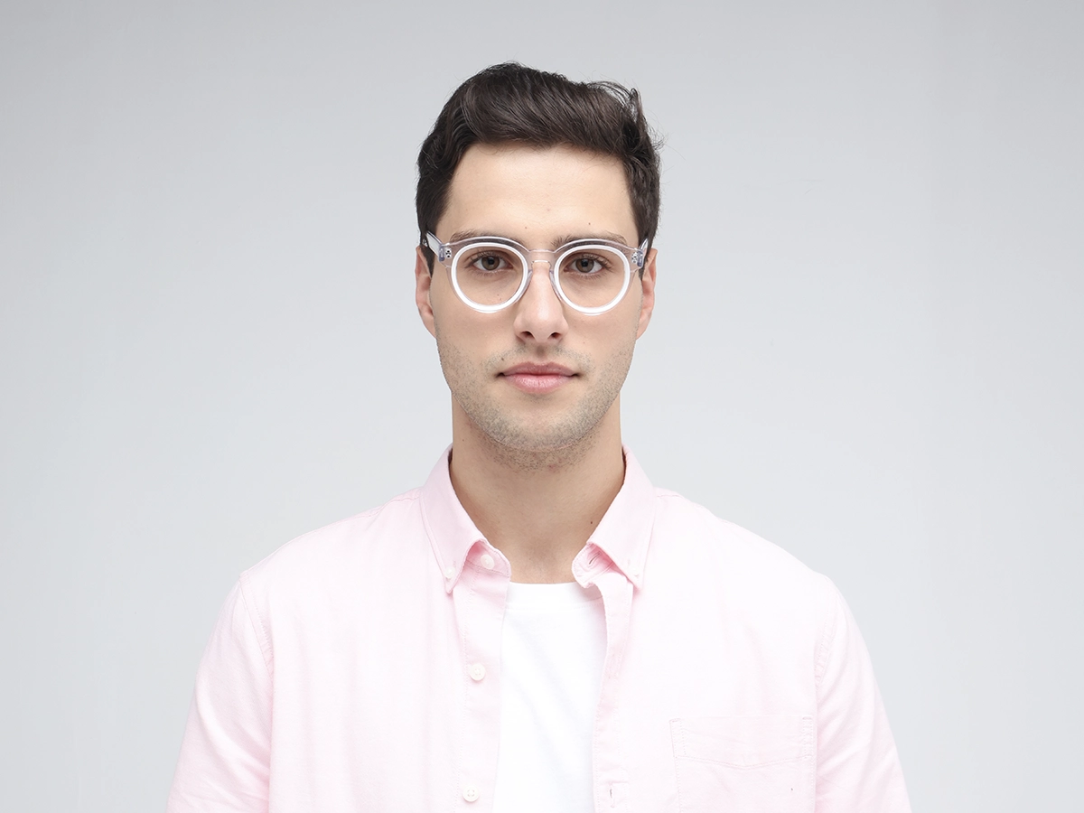 Clear Oval Glasses 41