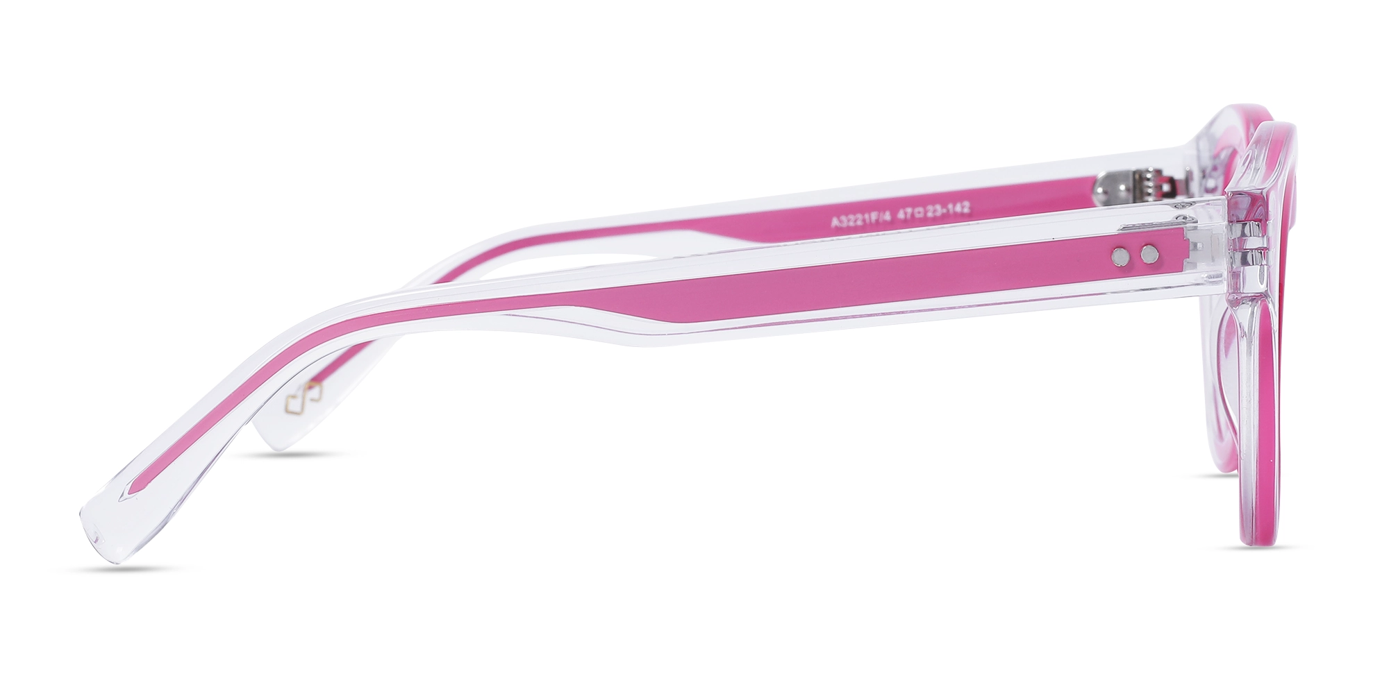 Pink Oval Glasses 3