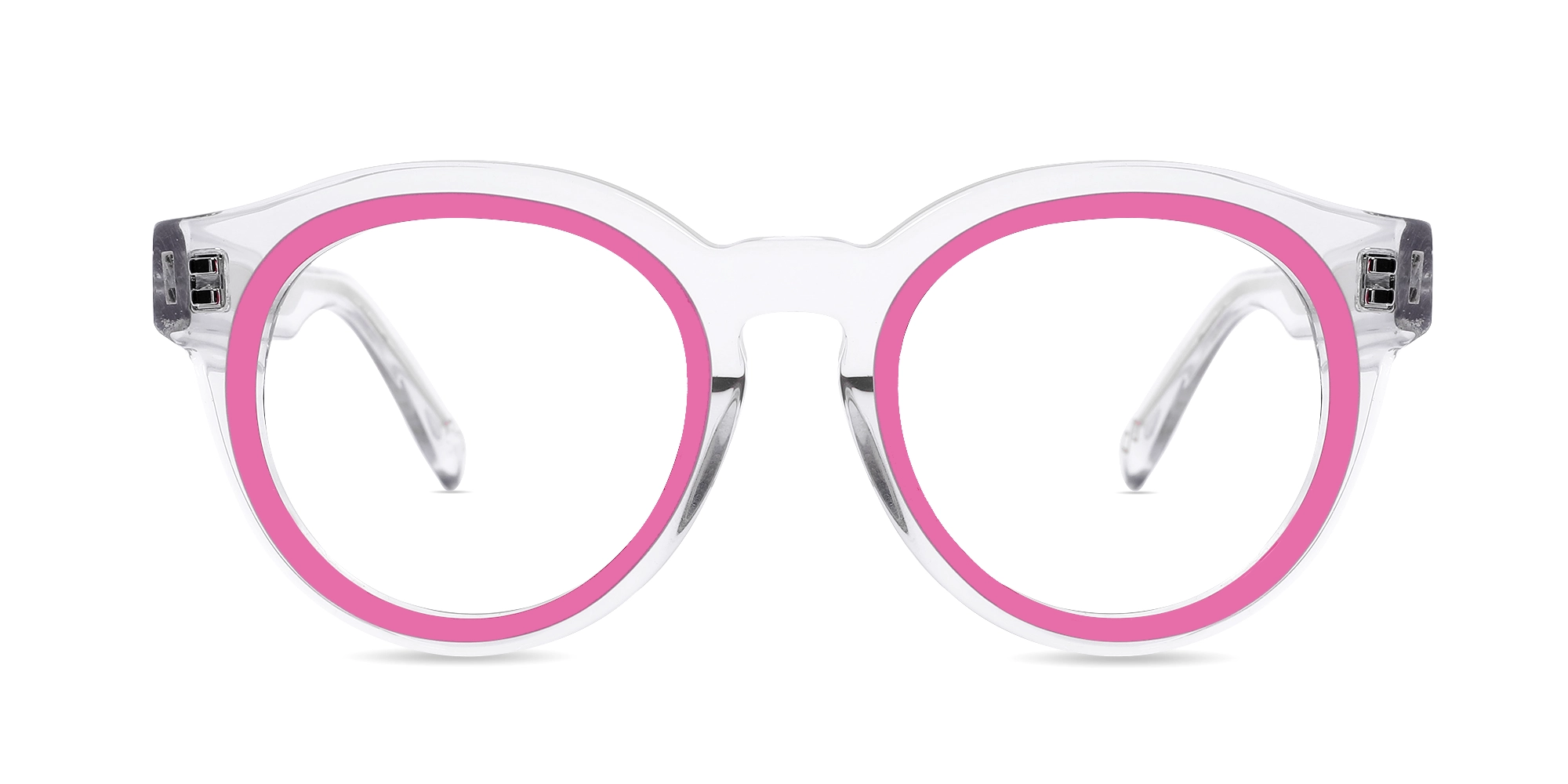 Pink Oval Glasses 1