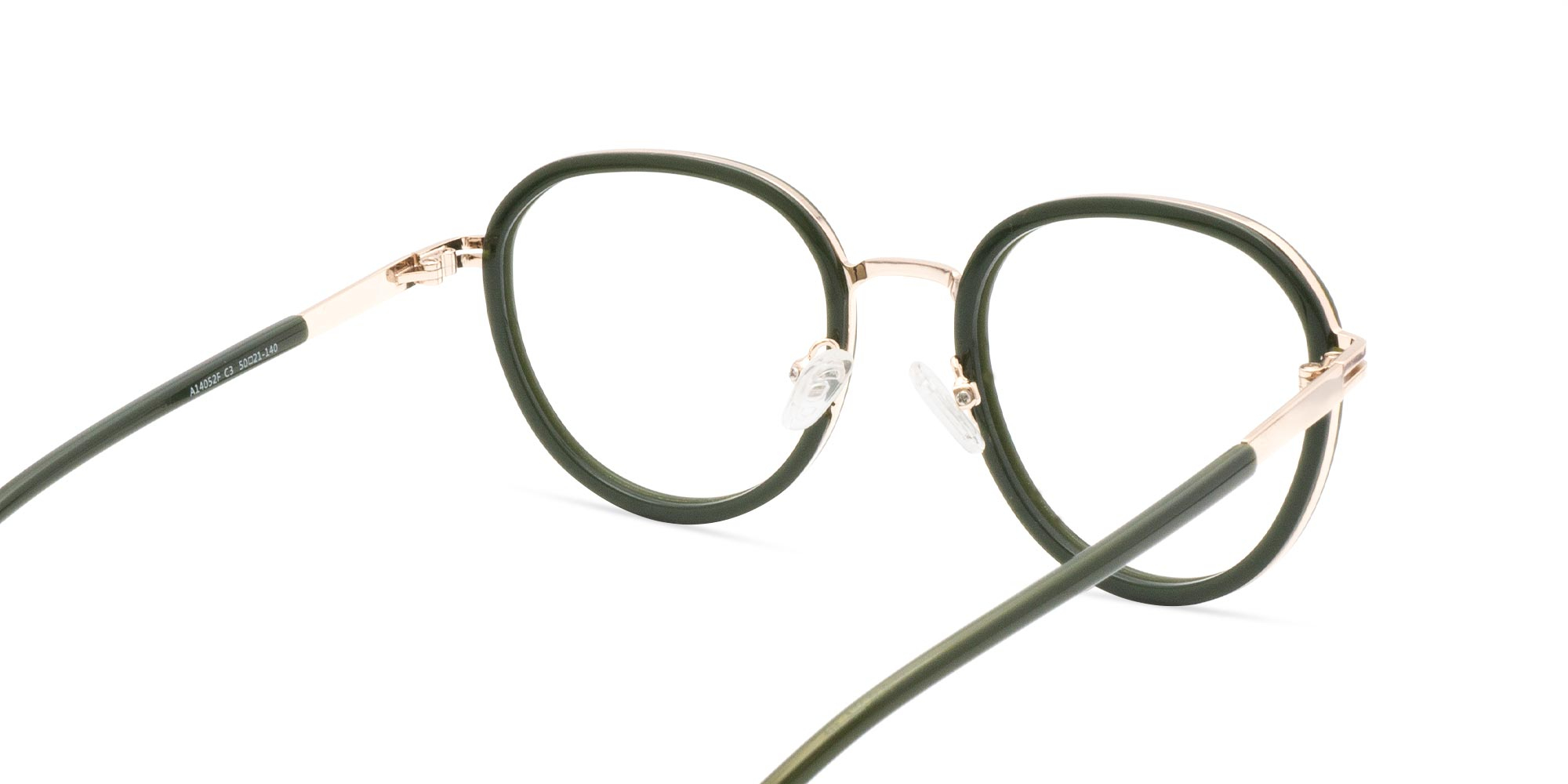 Green Round Glasses-5