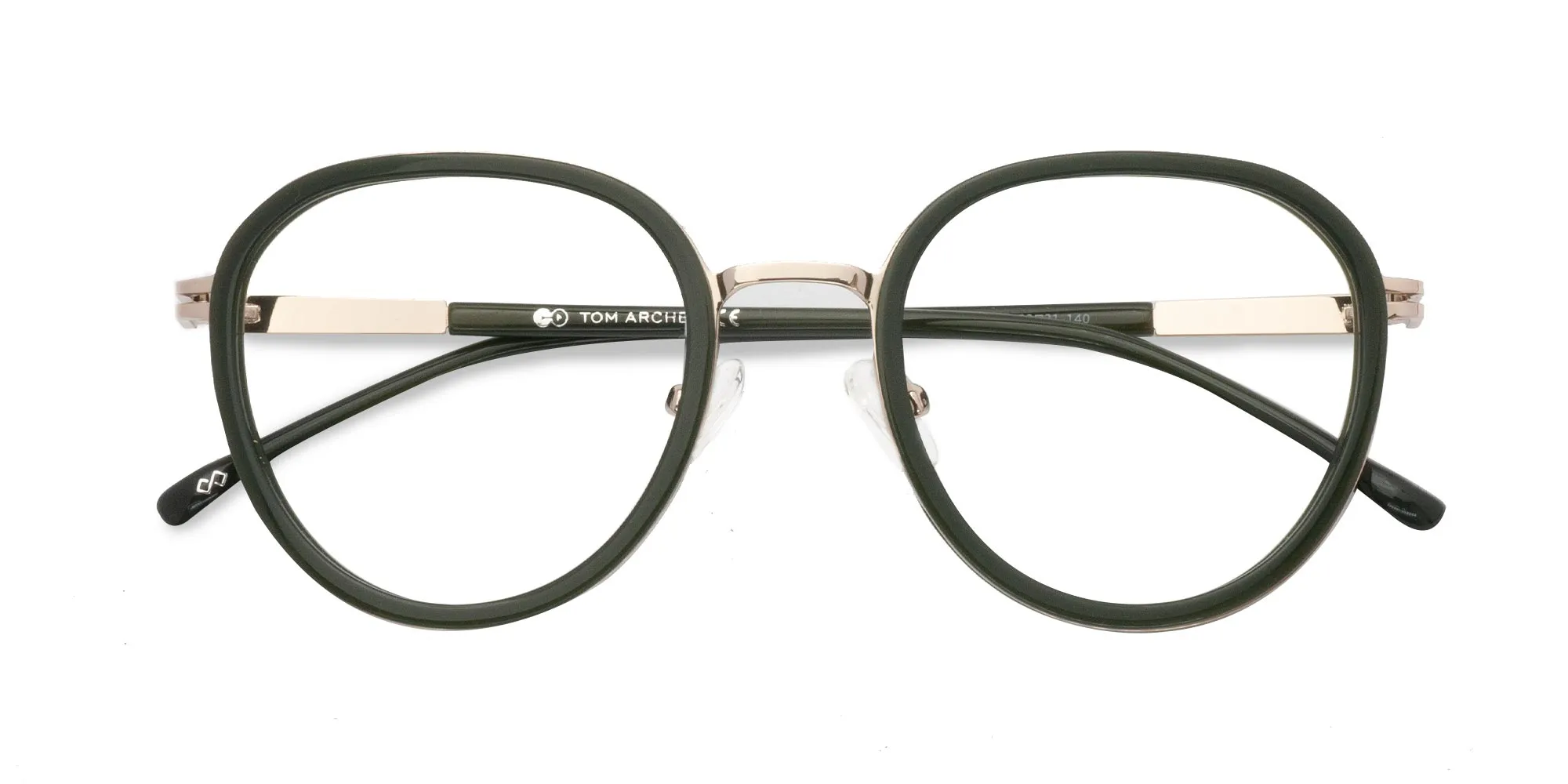 Green Round Glasses-2