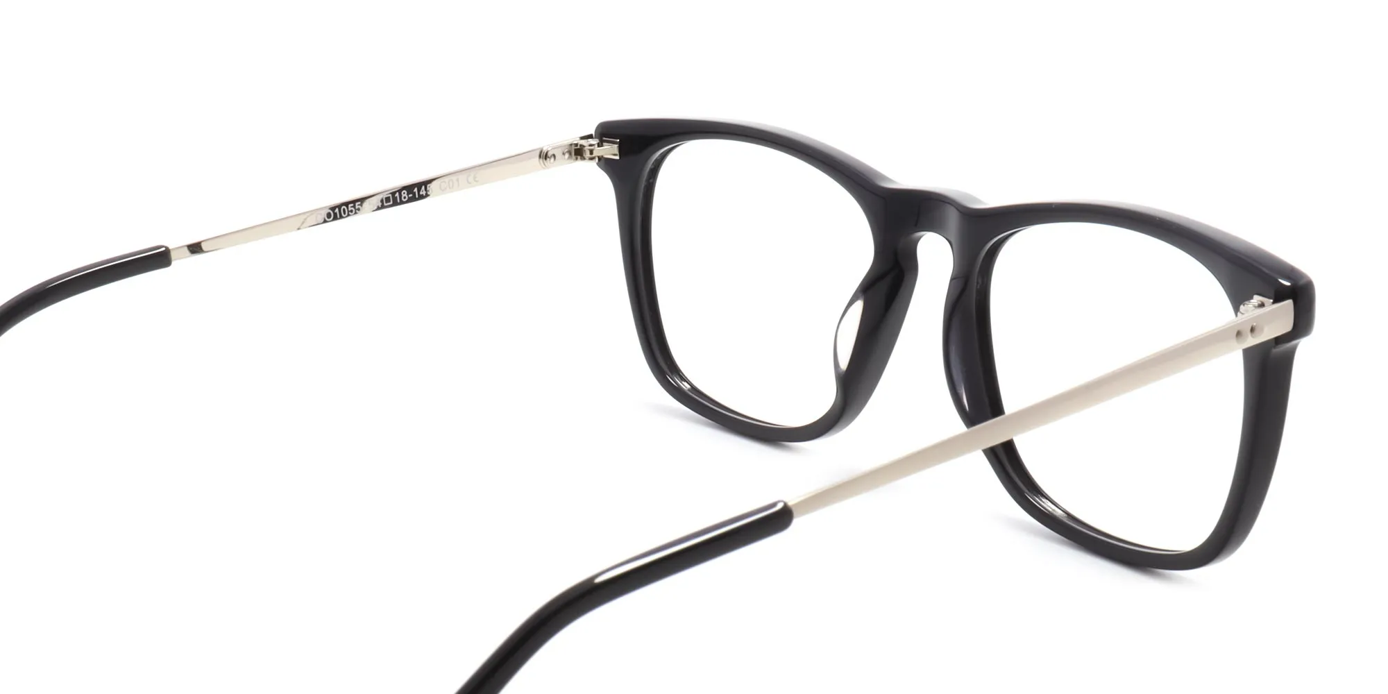 black and silver glasses frames-2