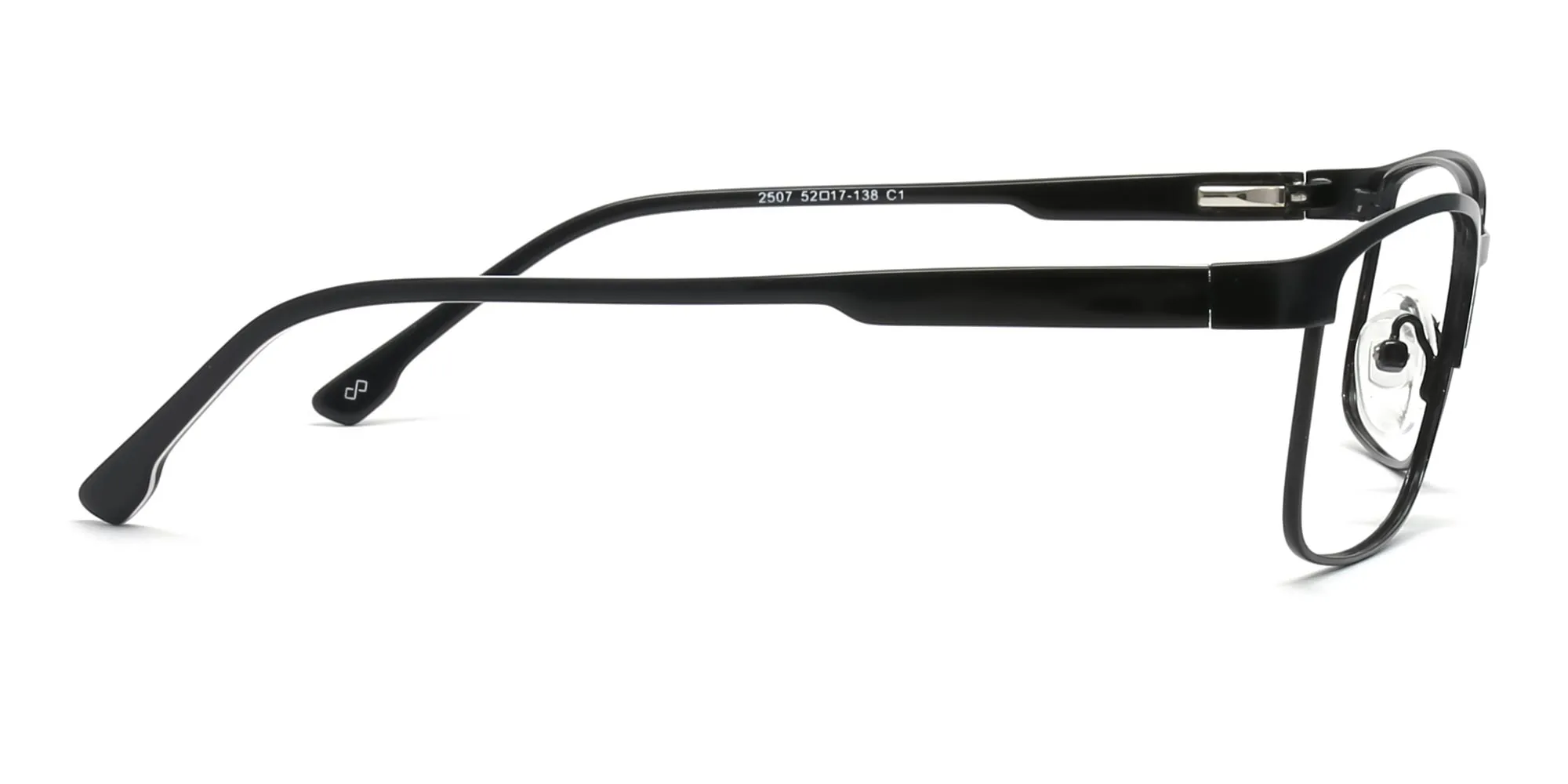 black small rectangle glasses-2