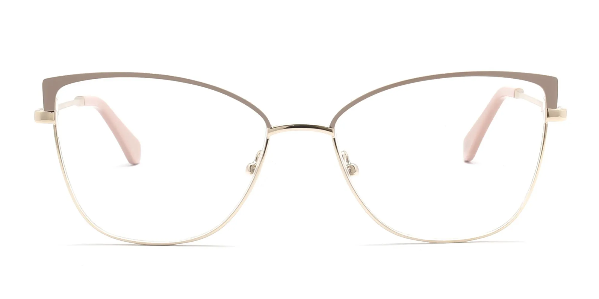 Pink Metal Frame Glasses-2 Pink Metal Frame Glasses-2