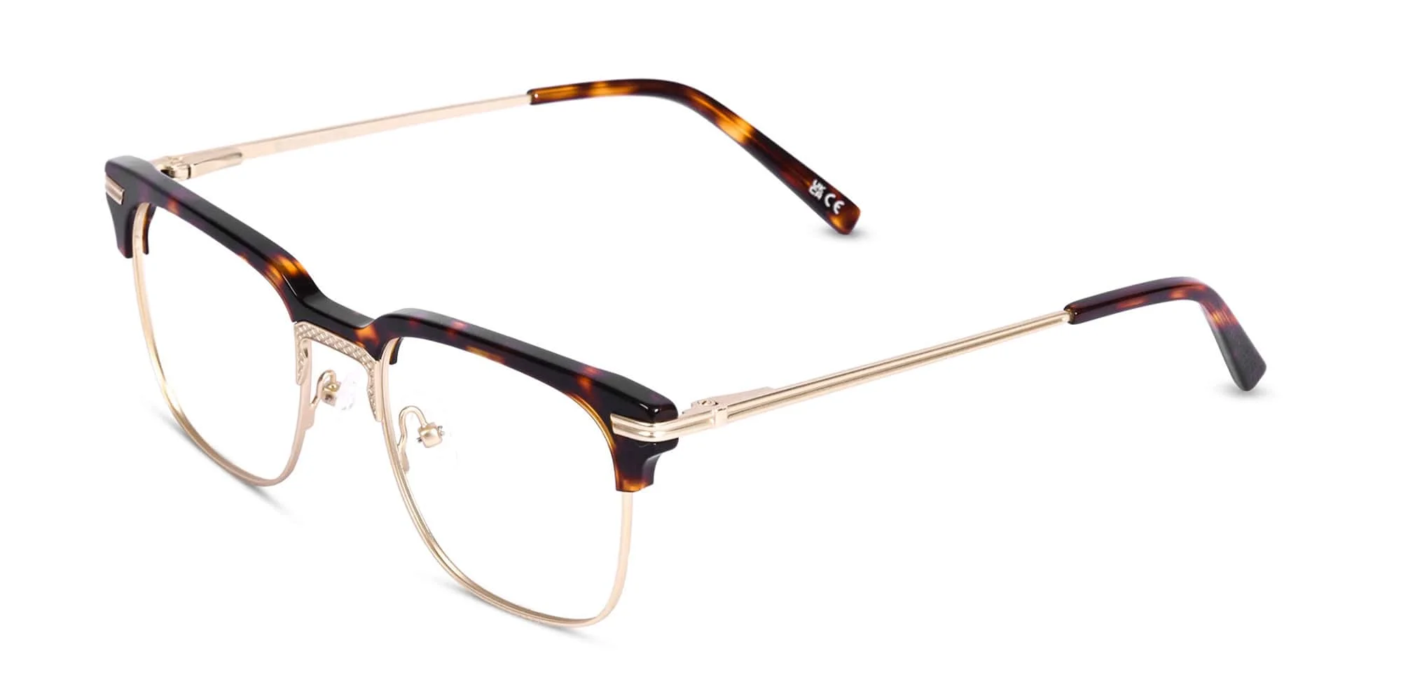 Tortoise Shell And Gold Glasses-3