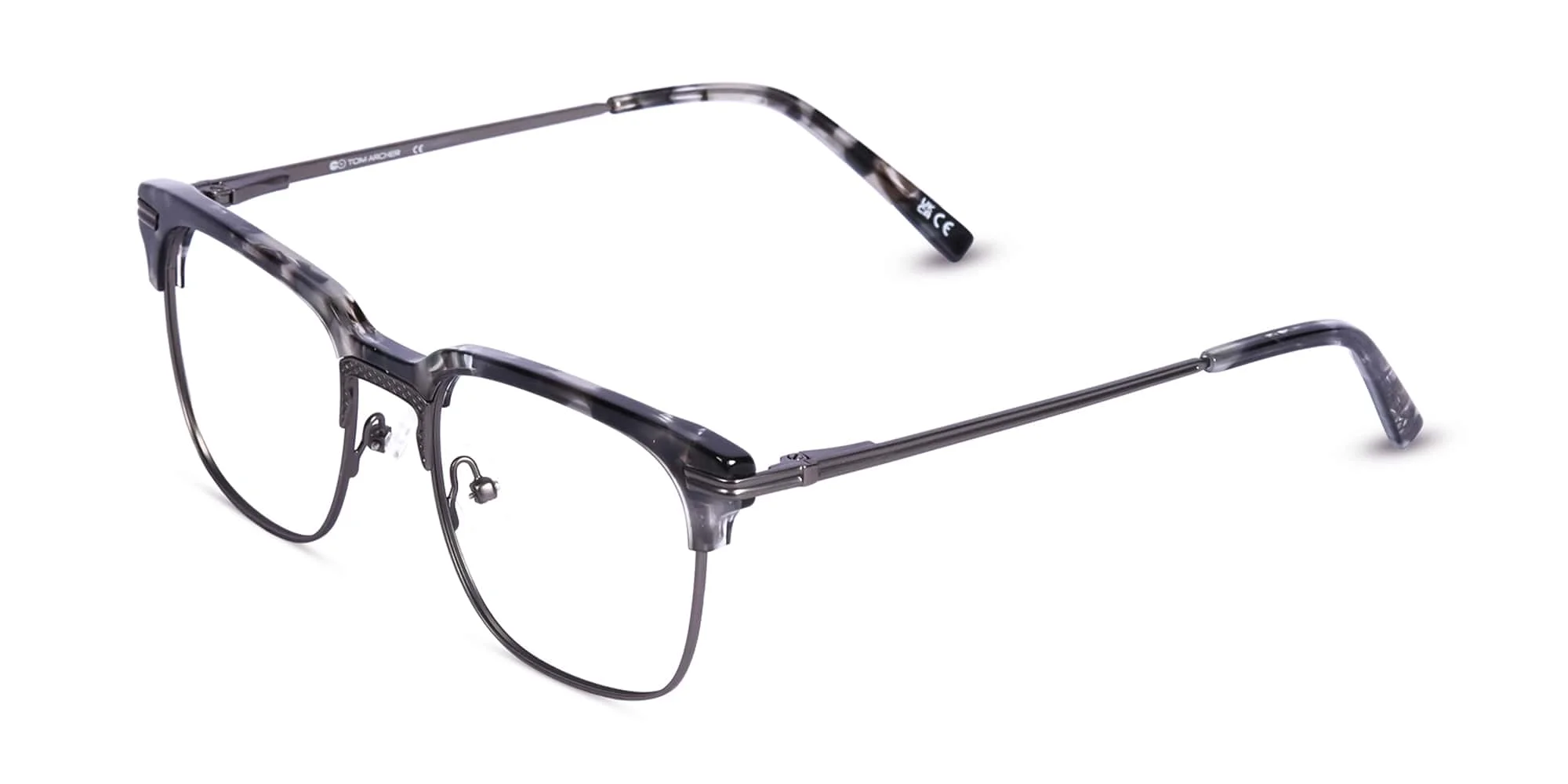 Grey Tortoiseshell Glasses-3
