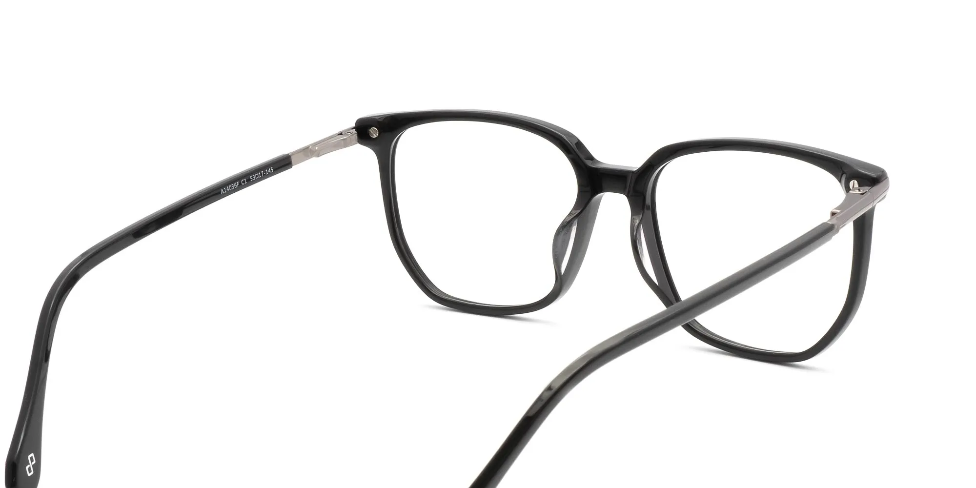 Plain Black Glasses-2