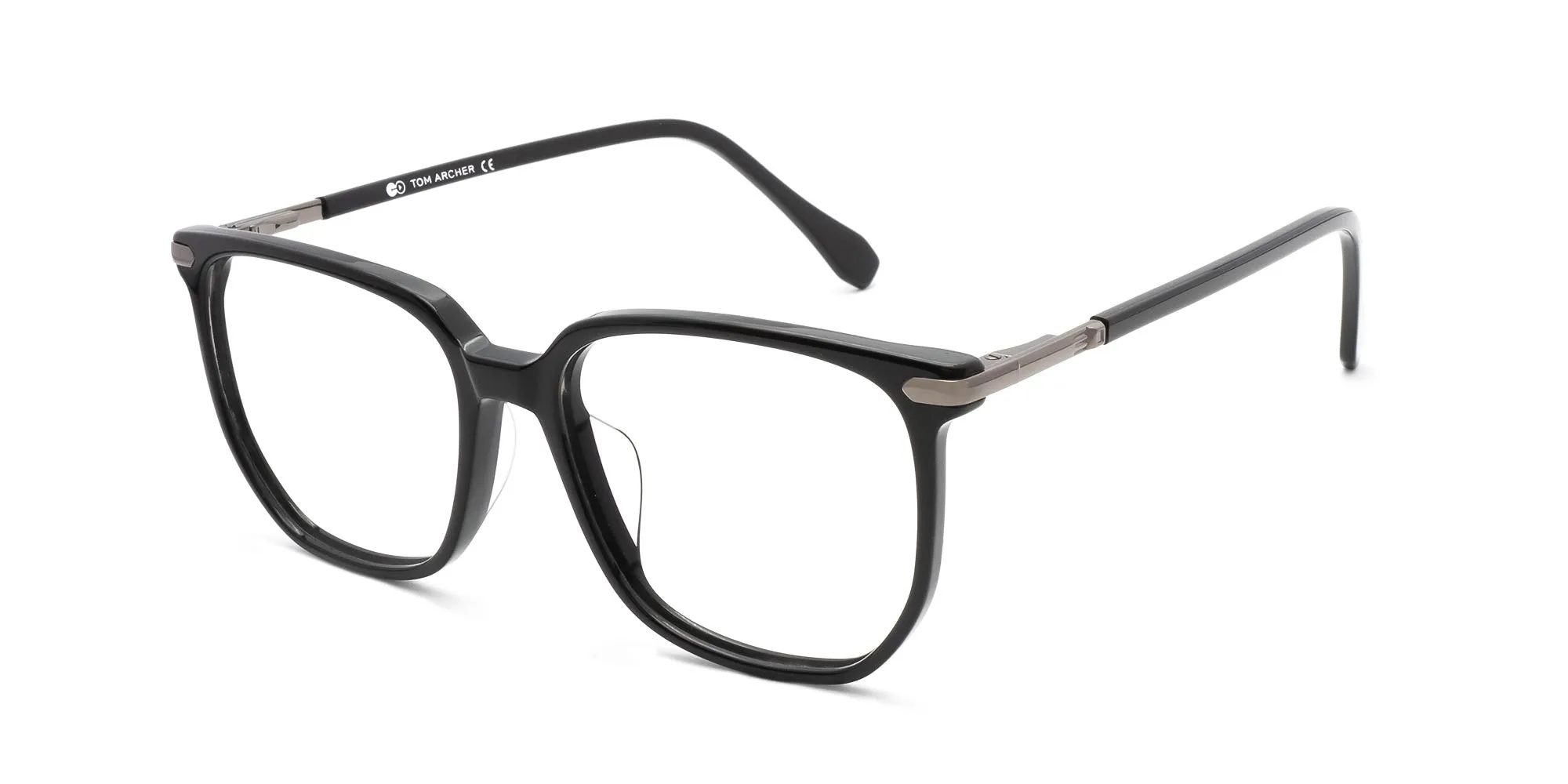 Plain Black Glasses-2