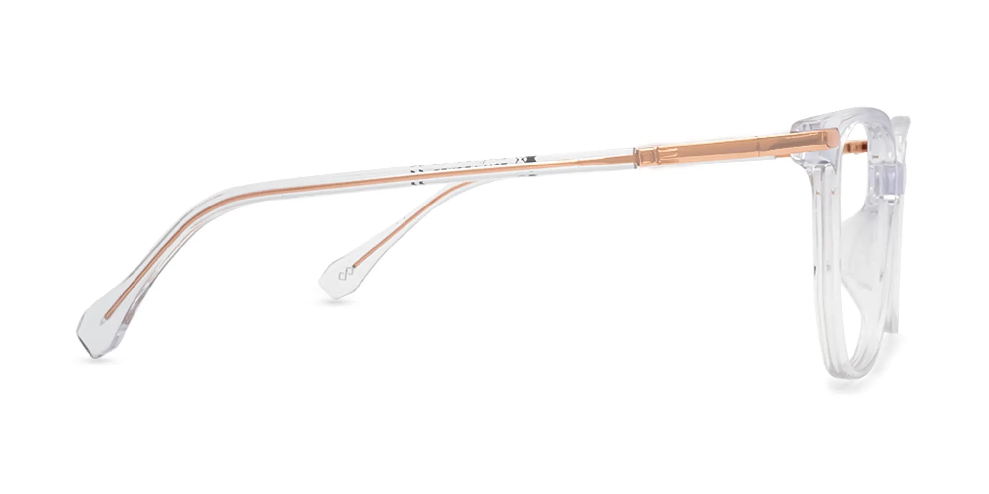 Clear Frame Fashion Glasses-2