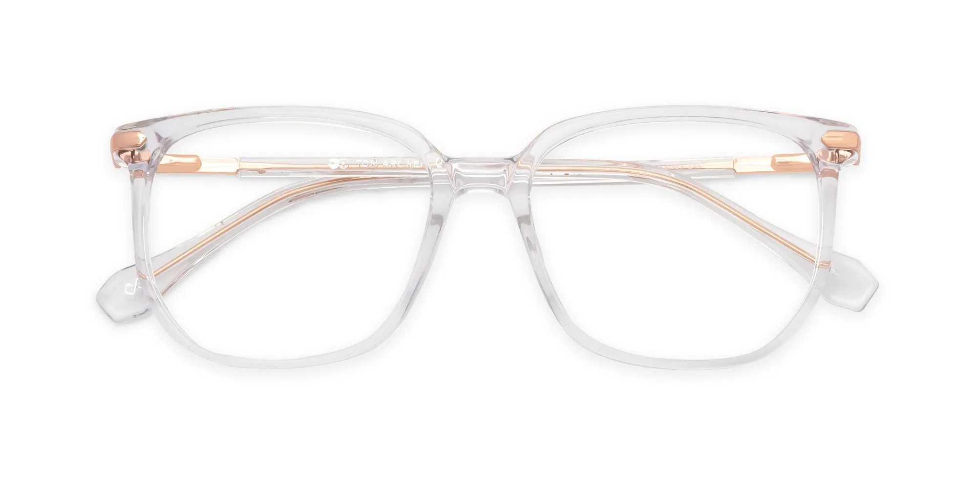 Clear Frame Fashion Glasses-2