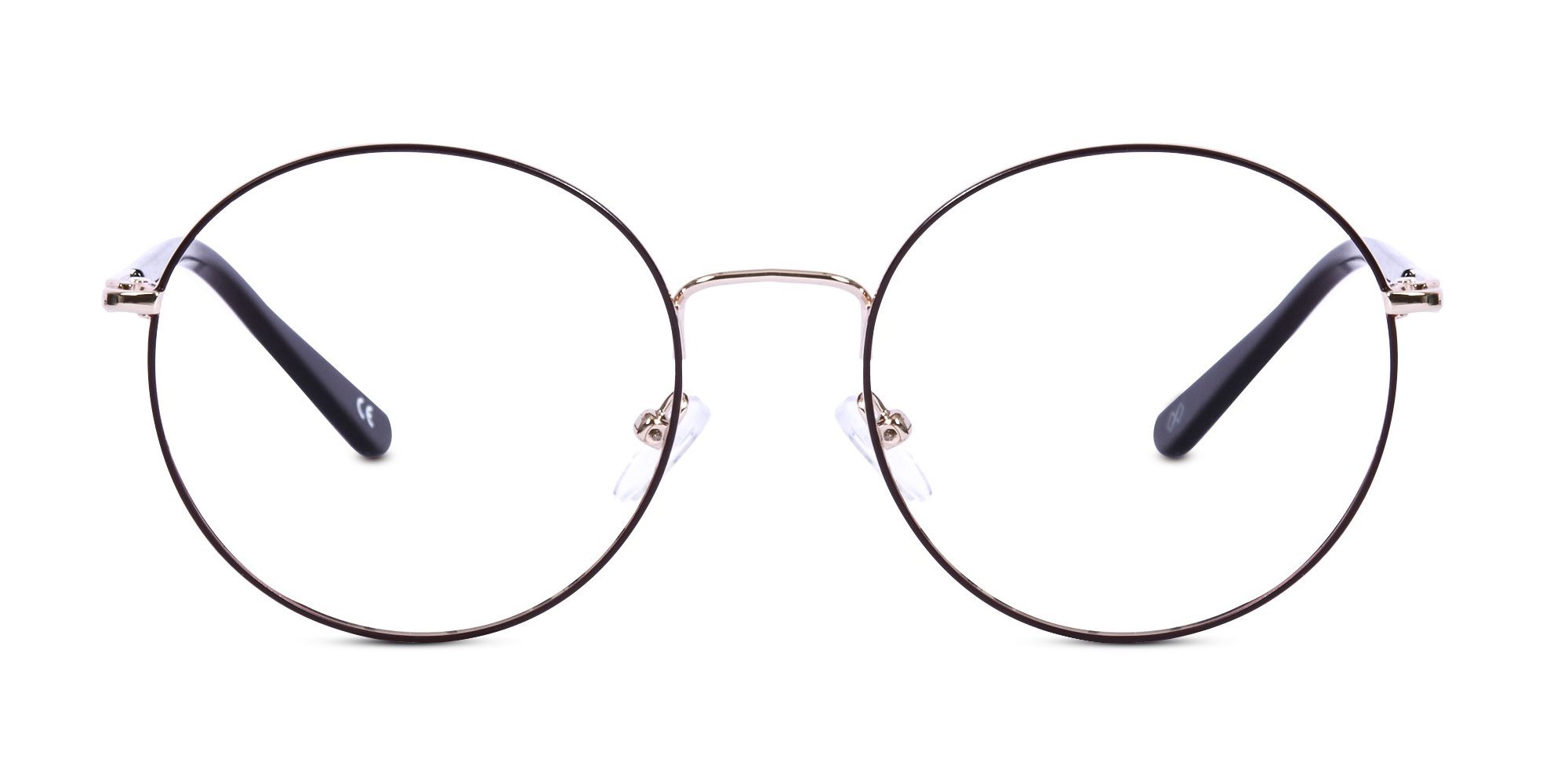Round Gold Metal Glasses-2
