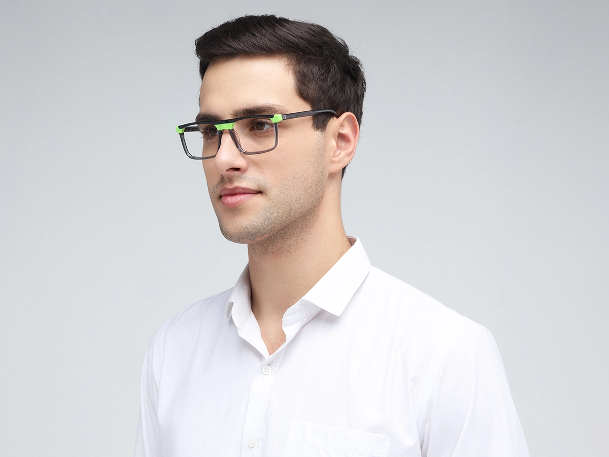 Crystal Grey Neon Glasses 42