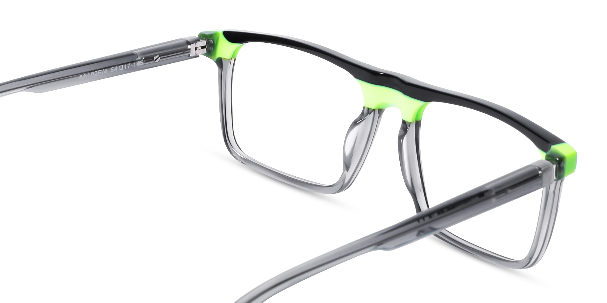 Crystal Grey Neon Glasses 5