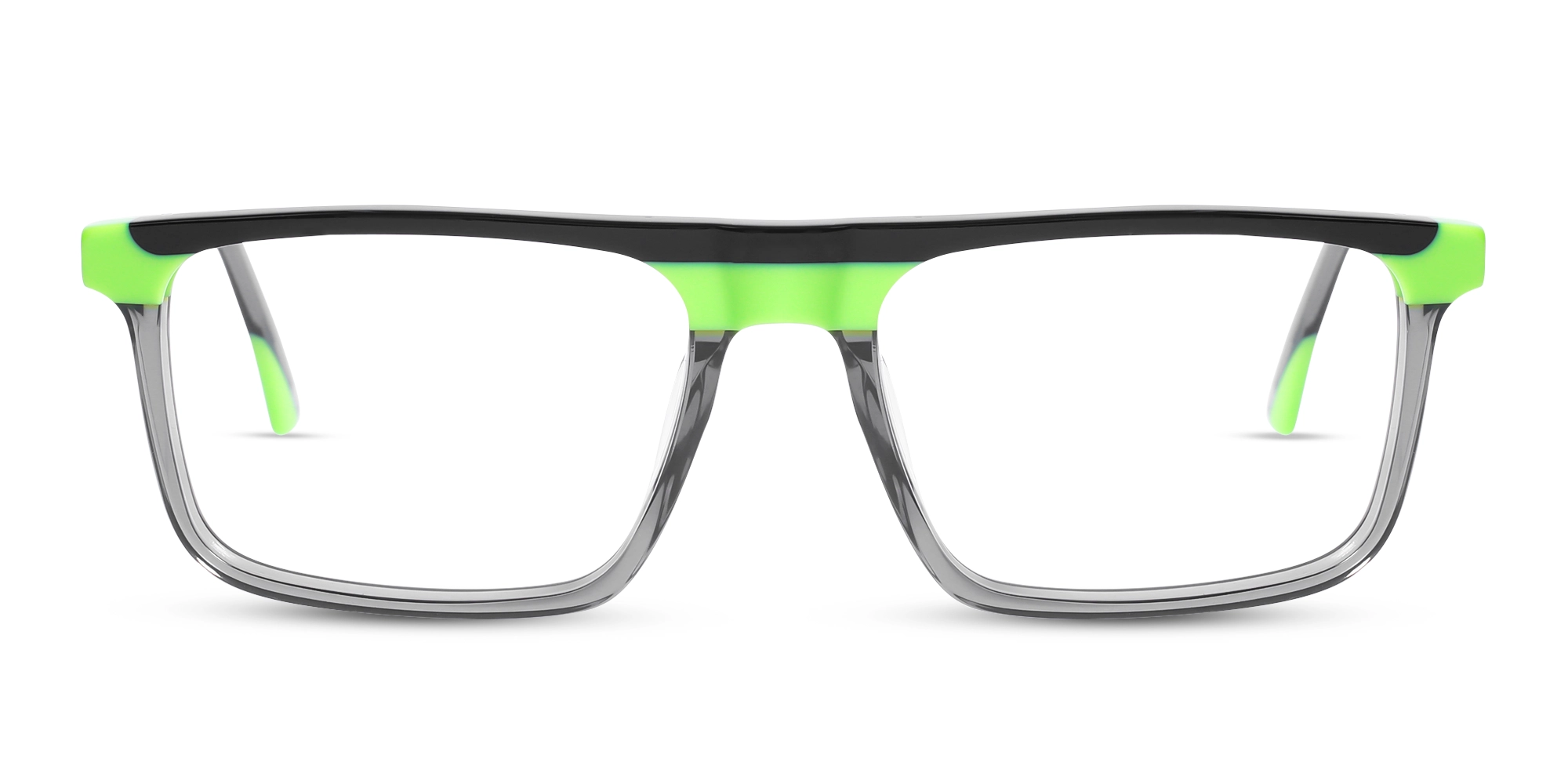 Crystal Grey Neon Glasses 1
