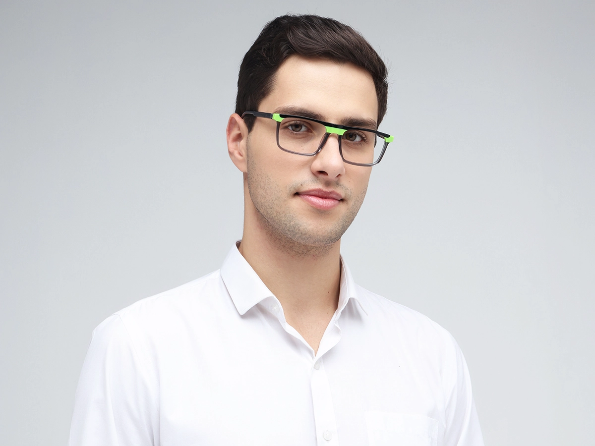 Crystal Grey Neon Glasses 41