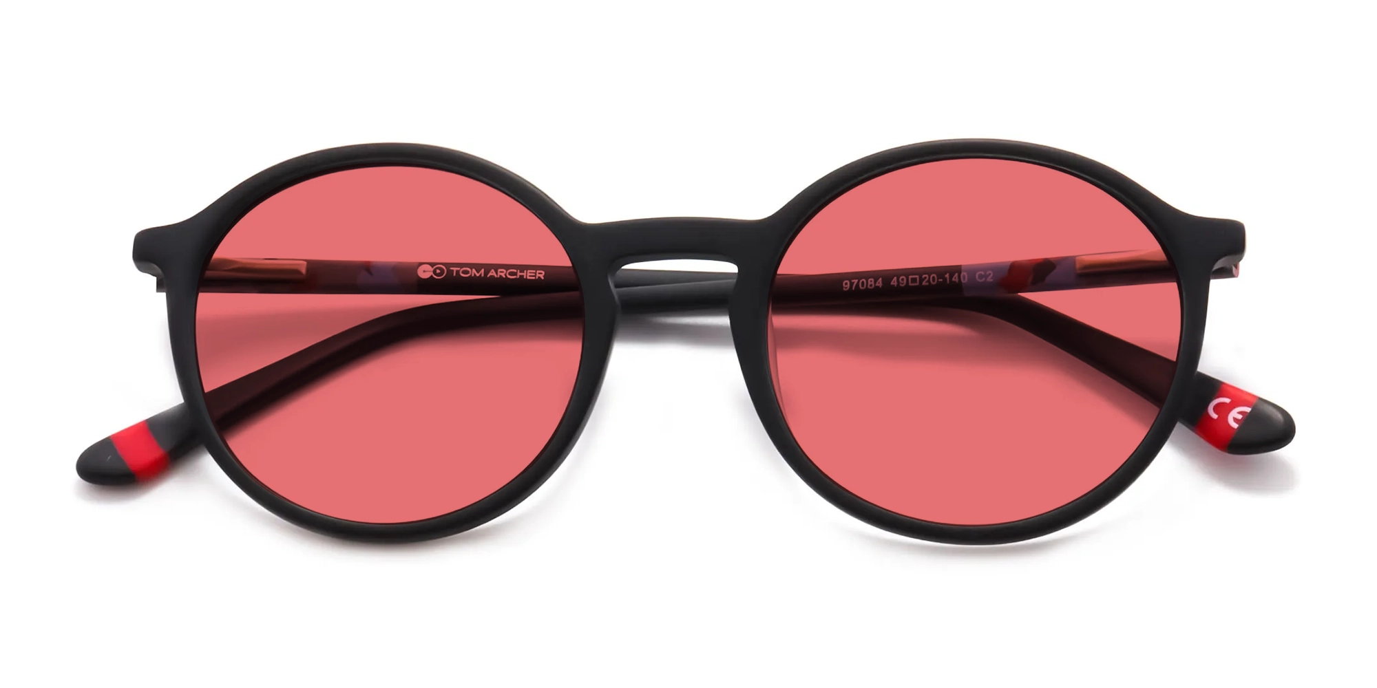 Red Circle Sunglasses-4