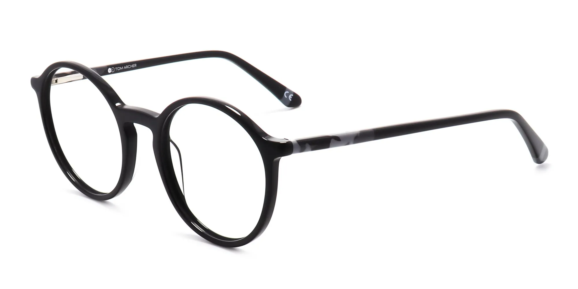 black full rim round frame-2 black full rim round frame-2