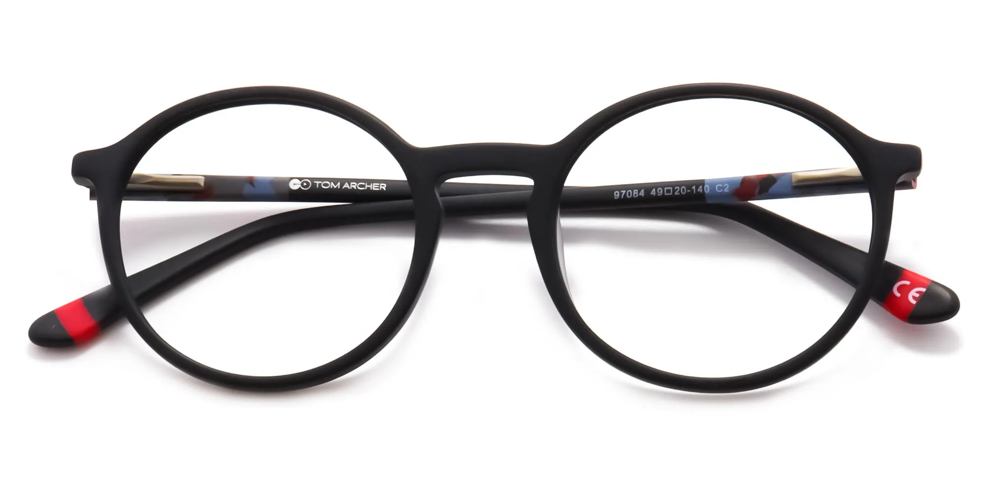 blue light blocking glasses round frame-2