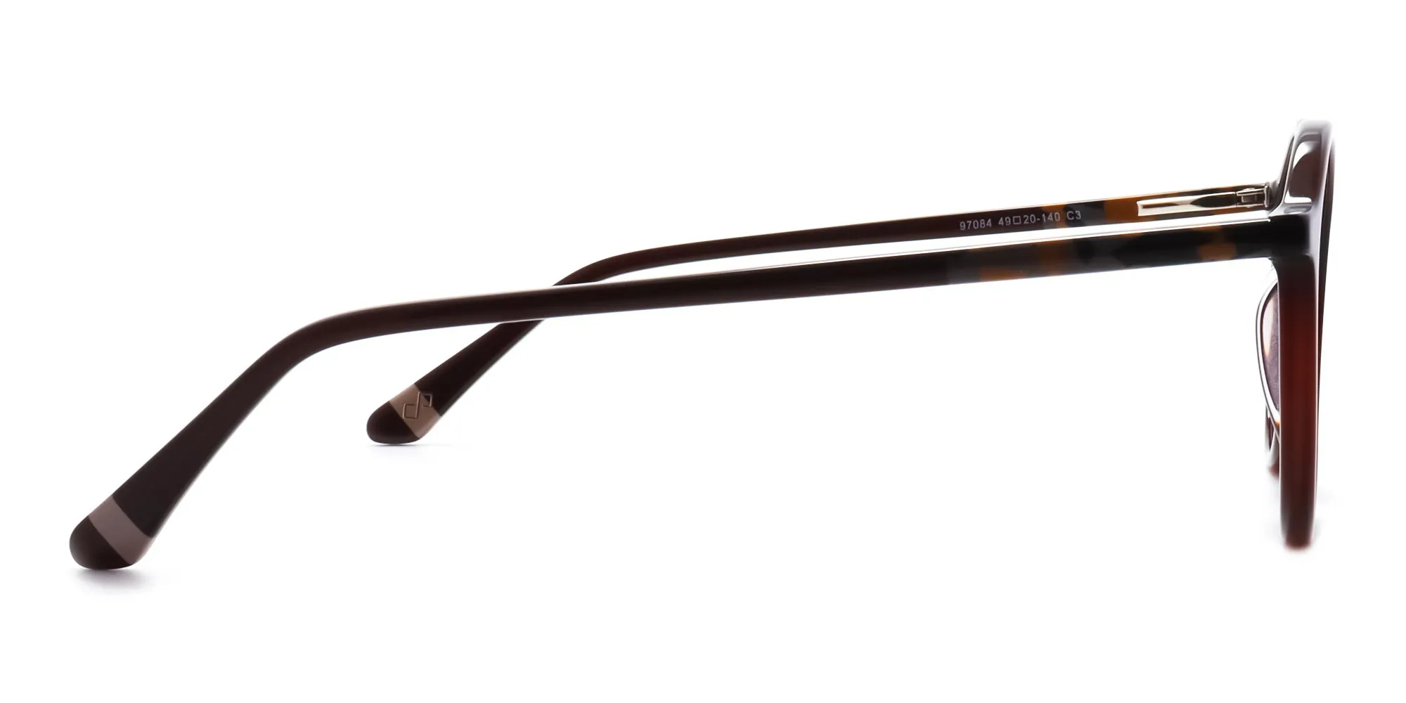 brown circle glasses-2