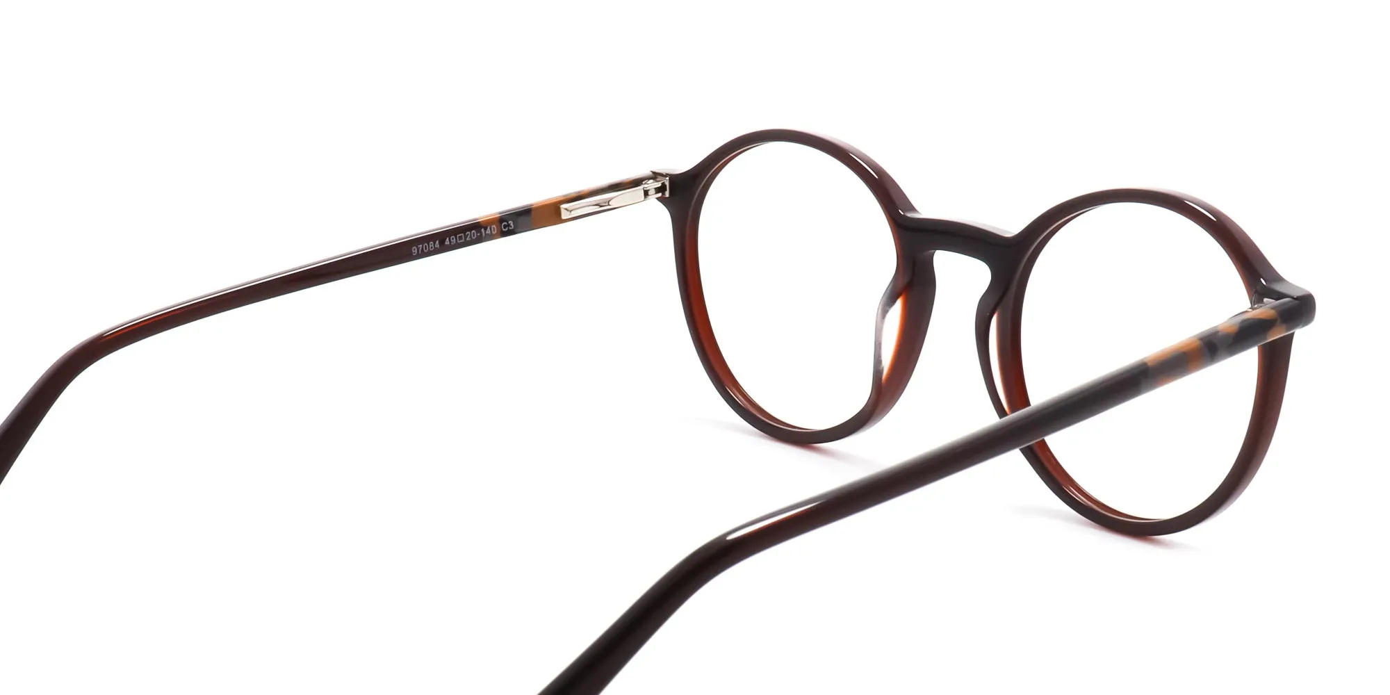 brown circle glasses-2