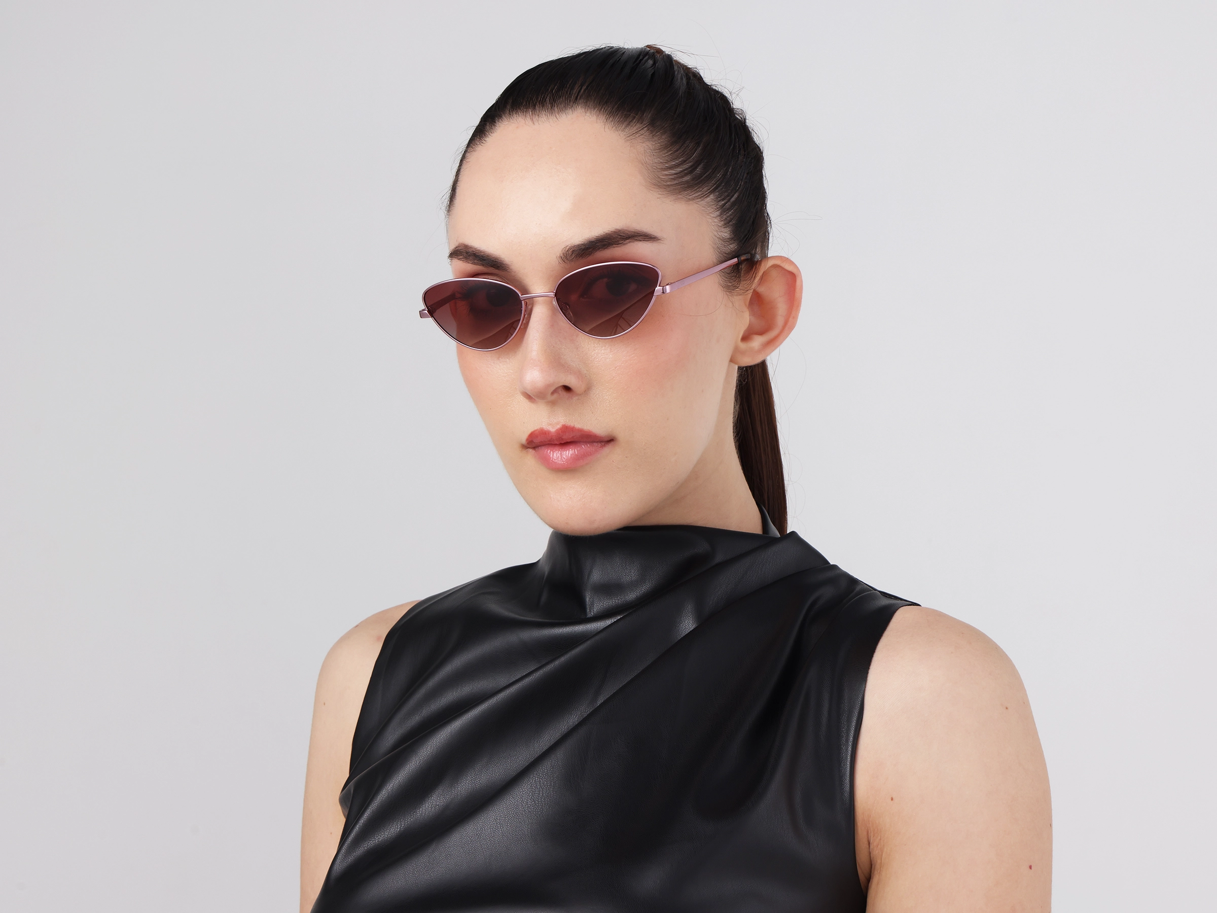 Pink Pearl and Tortoise Cat-Eye Sunglasses 12