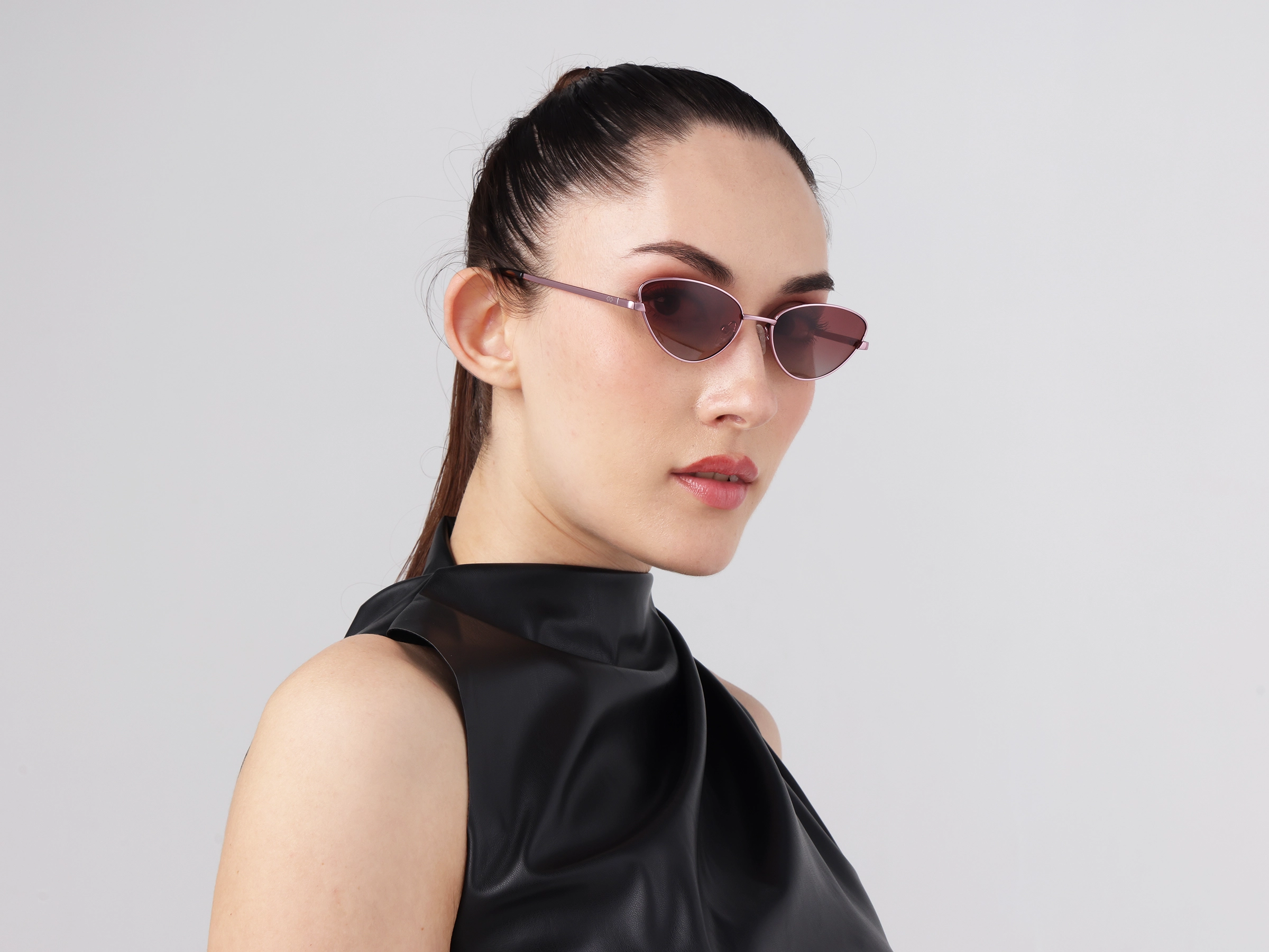 Pink Pearl and Tortoise Cat-Eye Sunglasses 11