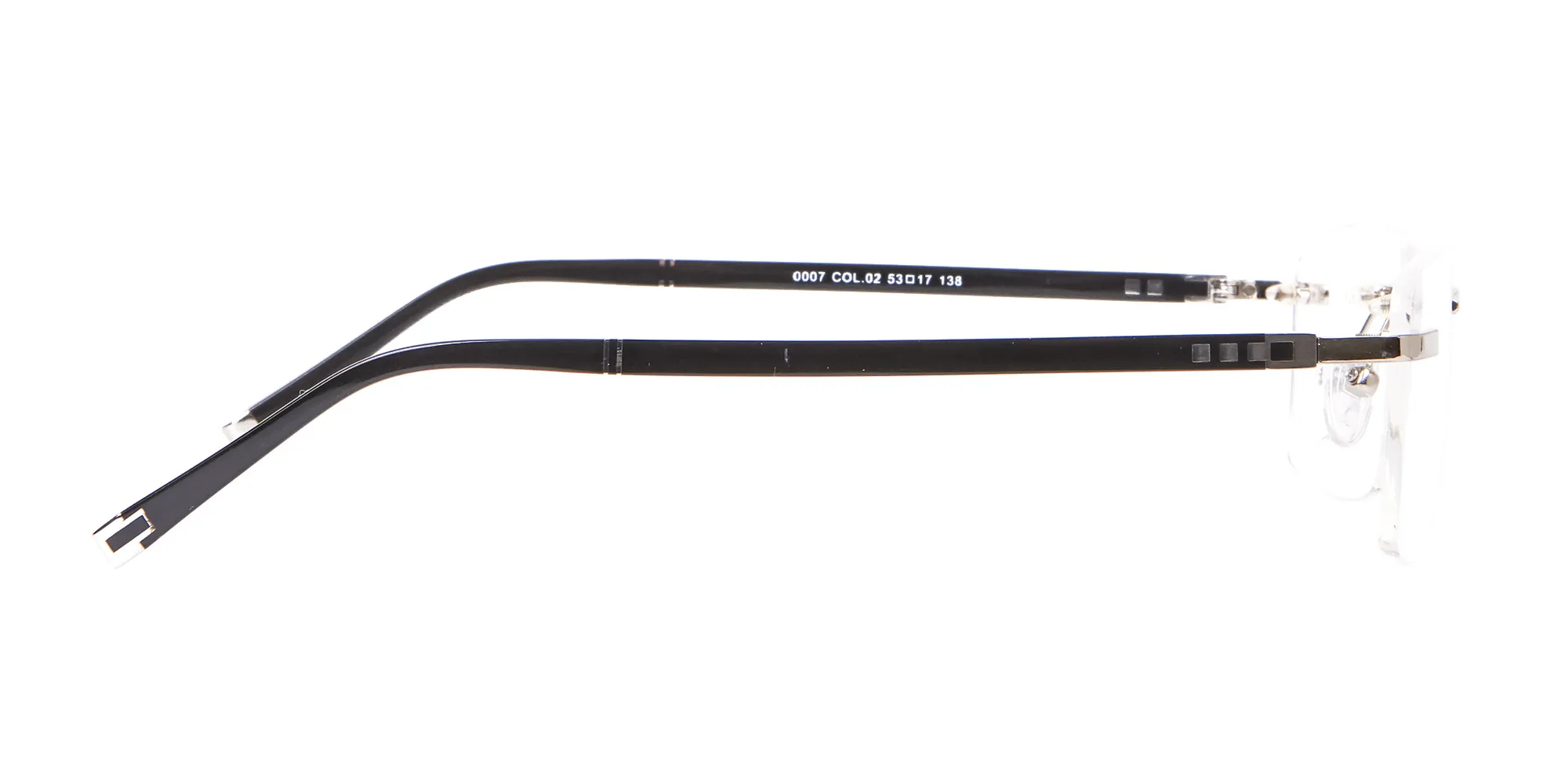 Silver Rimless Frame Ultralight, Online UK -2