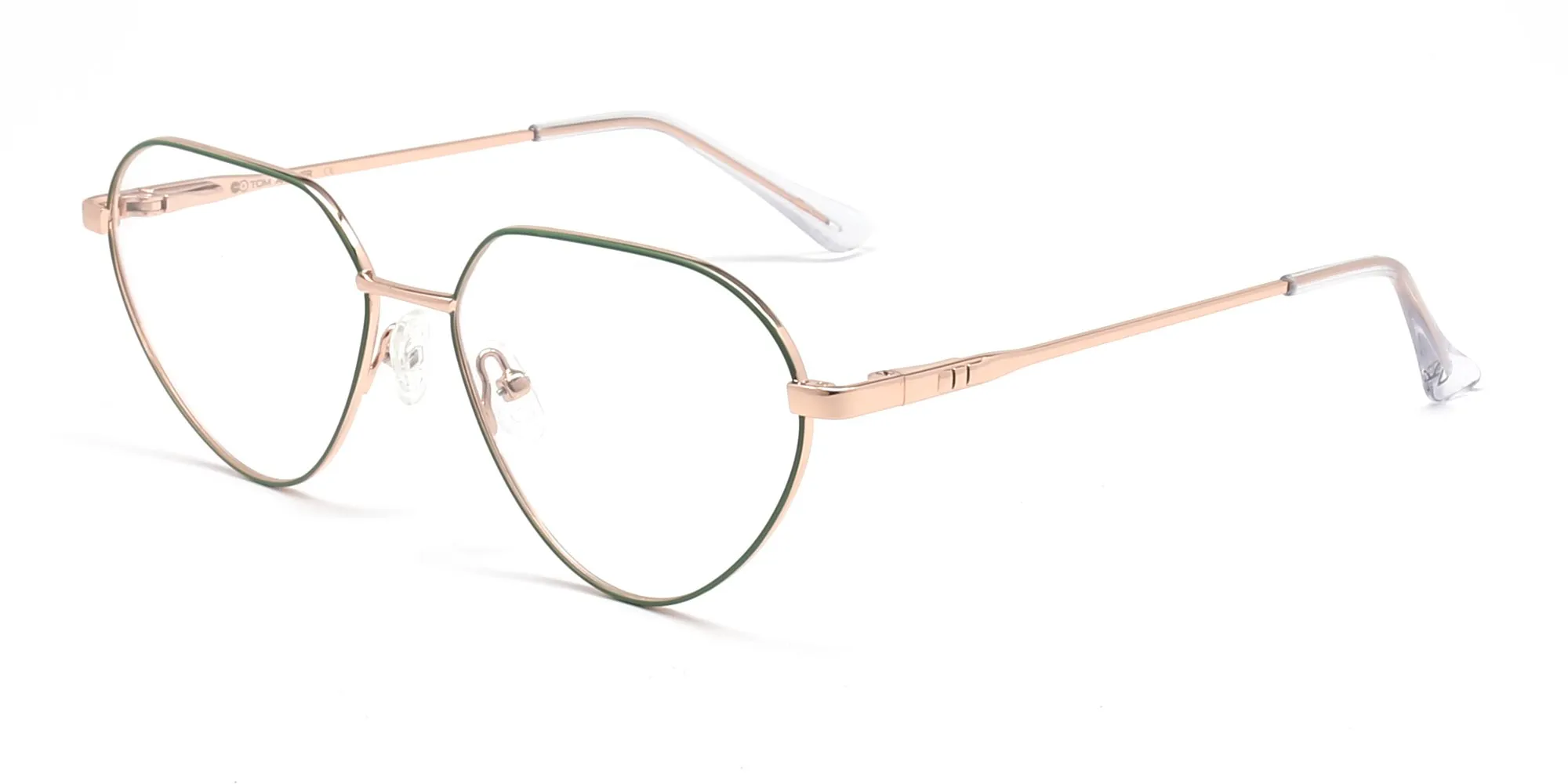 geometric cat eye glasses-2