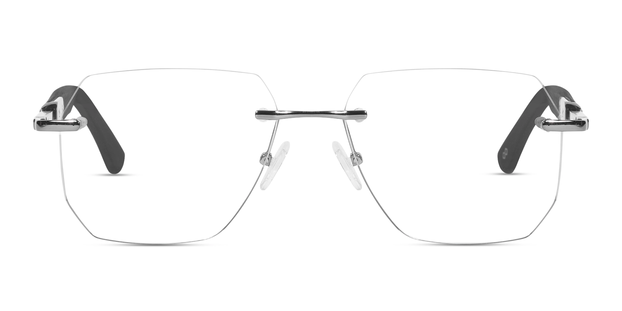 Metal & Wood Frame Gunmetal Glasses 1
