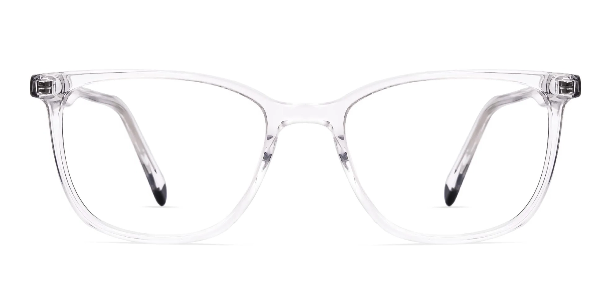 Transparent Square Rectangular Glasses Frames-2 Transparent Square Rectangular Glasses Frames-2