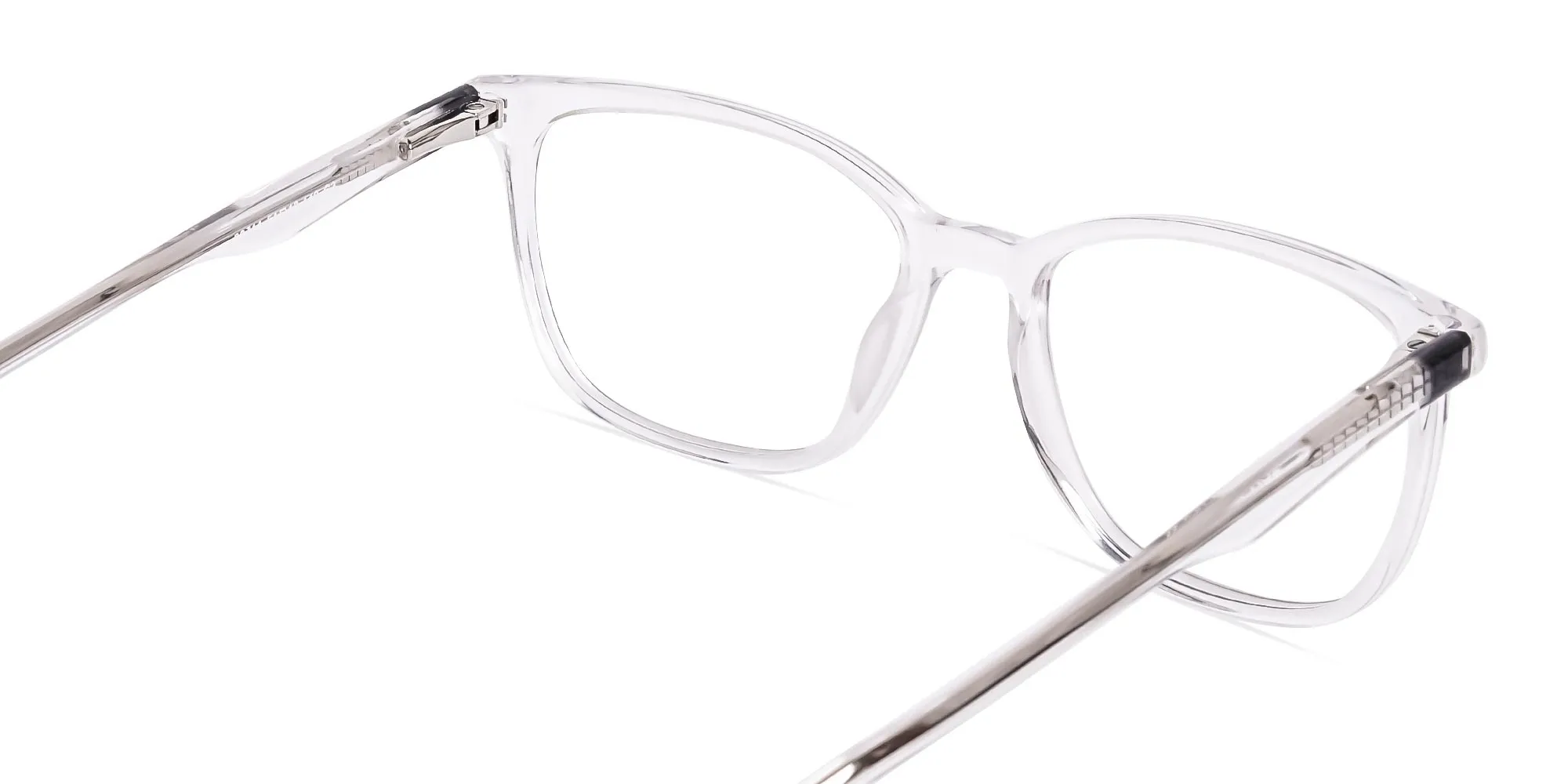 Transparent Square Rectangular Glasses Frames-2